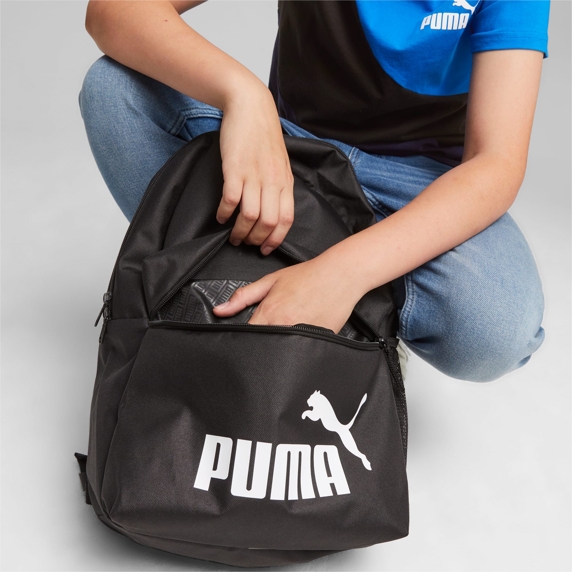 Women's PUMA Phase Backpack, Black, Accessories