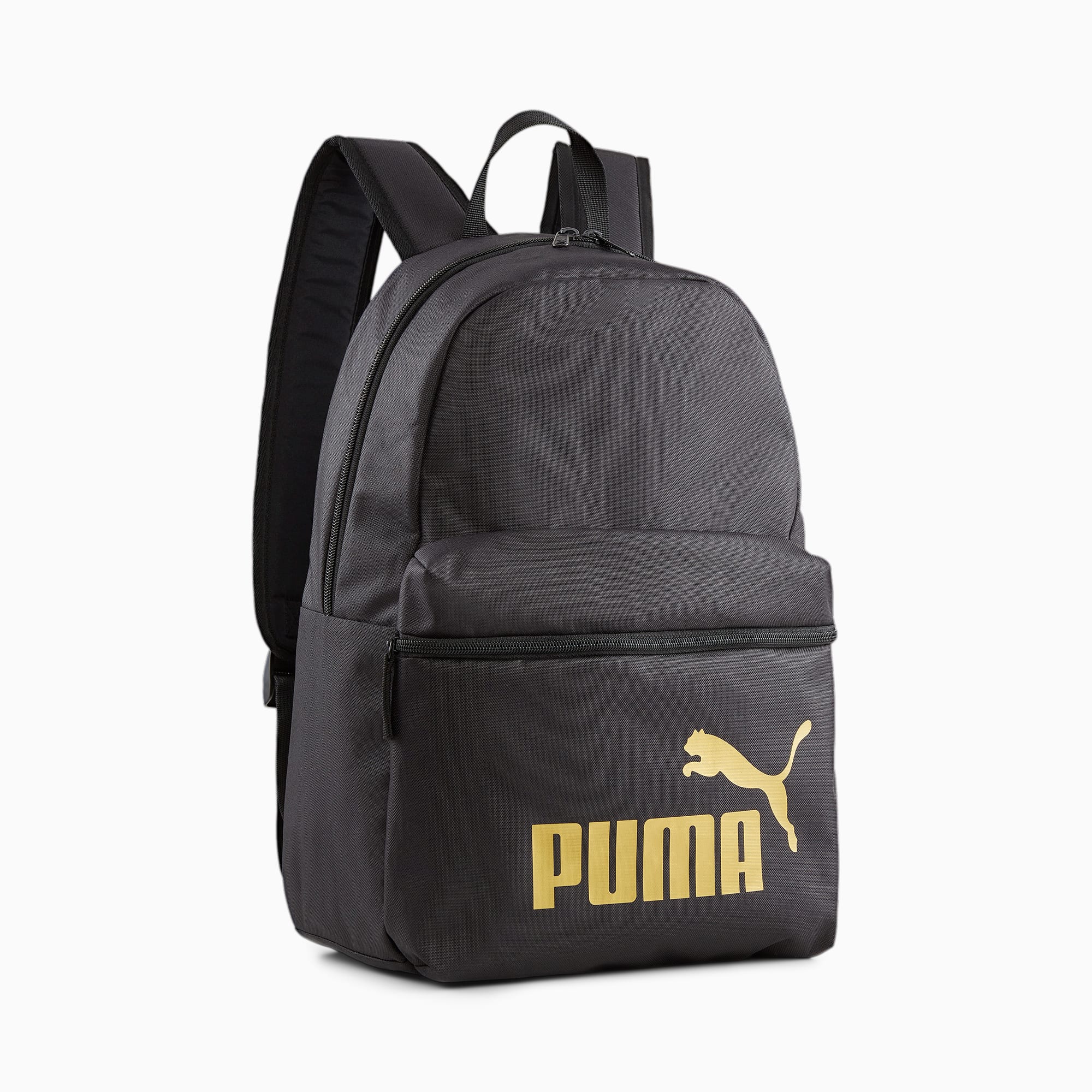 PUMA Phase Rucksack Für Damen, Schwarz/Gold, Accessoires