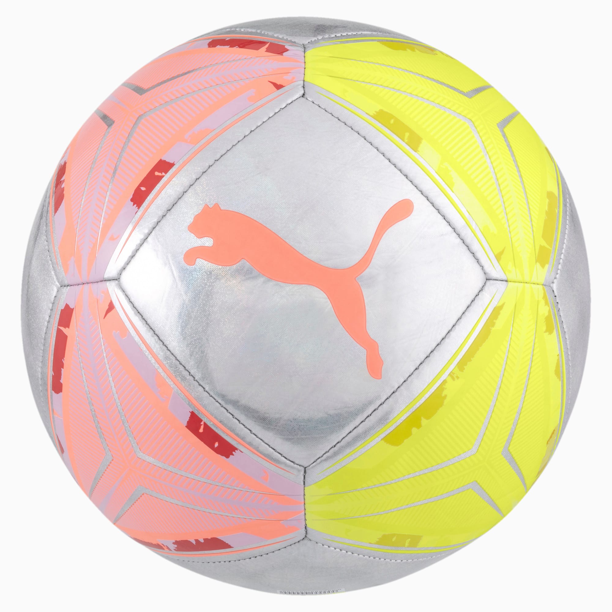 SPIN voetbal, Roze/Geel, Maat 4 | PUMA