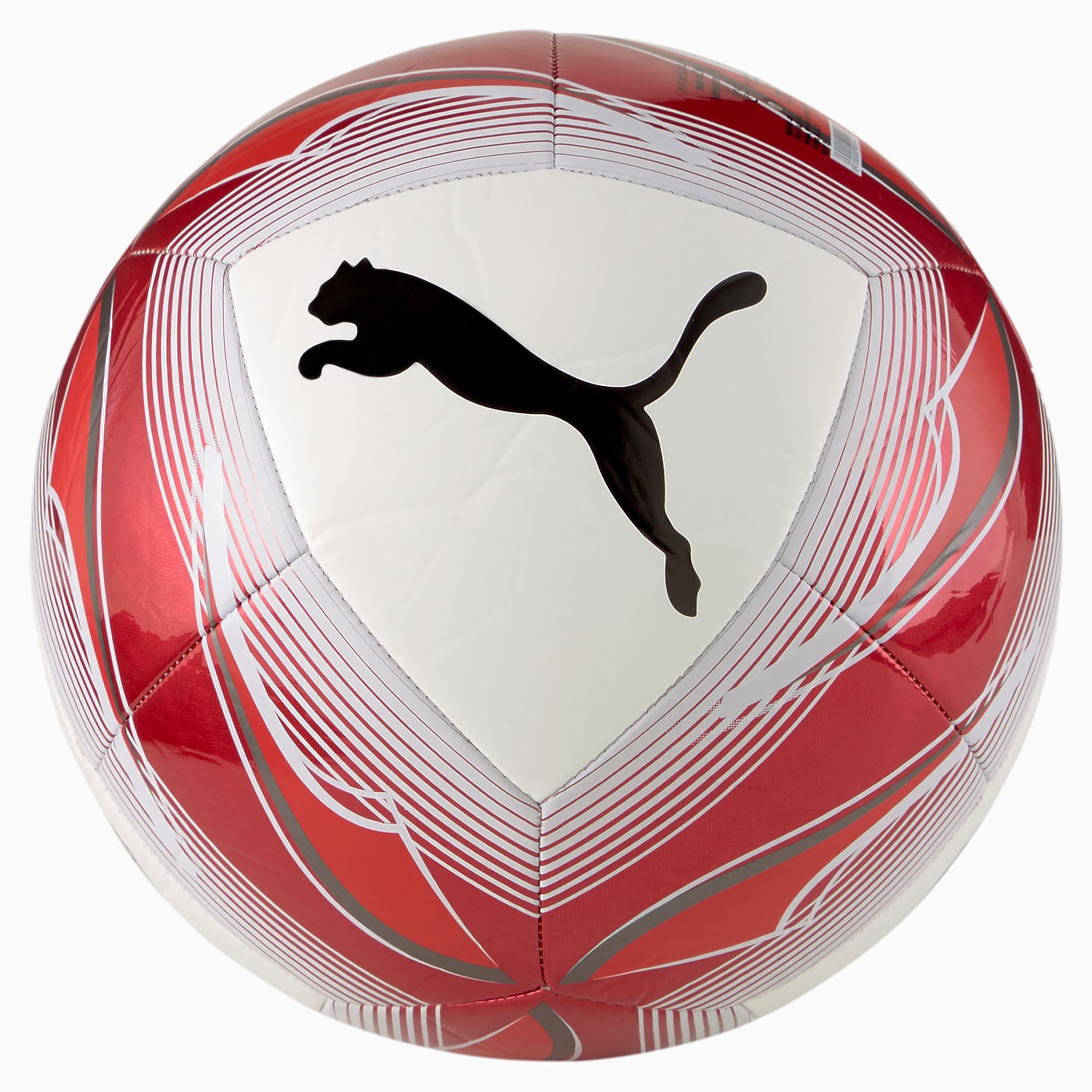 PUMA Ballon d'entraînement PSV Eindhoven Fan, Blanc/Rouge, Taille 5, Accessoires