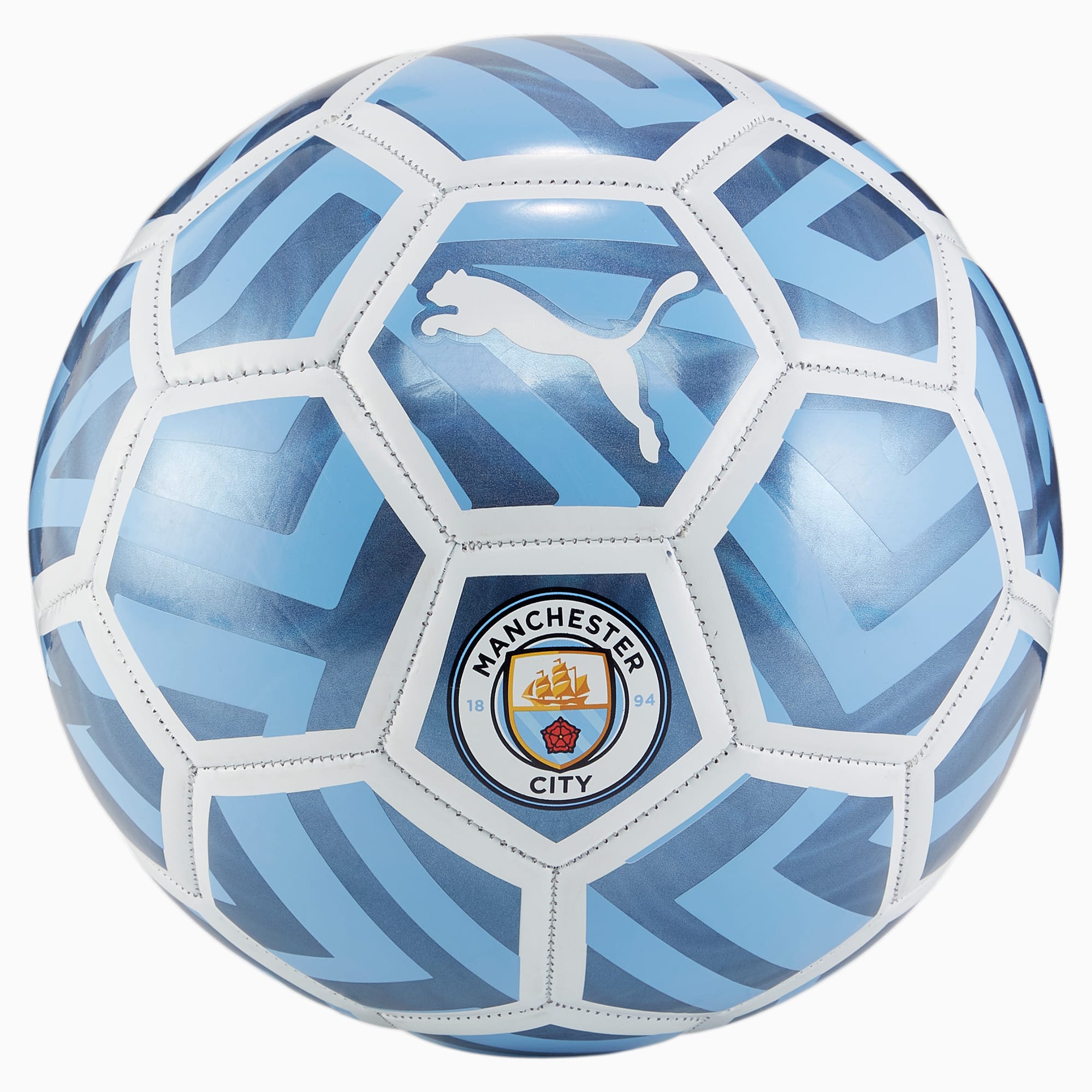 Manchester City voetbal Puma Fan - Maat 3 - blauw