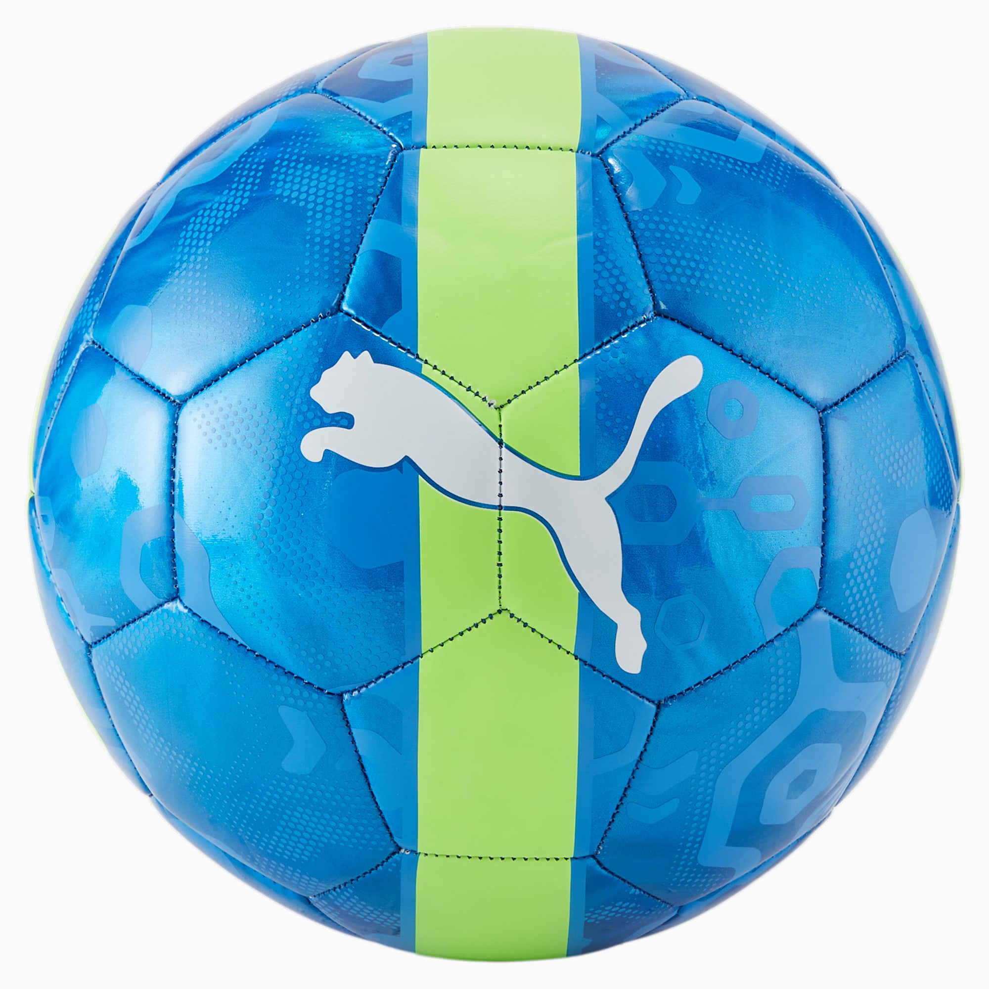 PUMA Balón De Fútbol Cup, Verde/Azul
