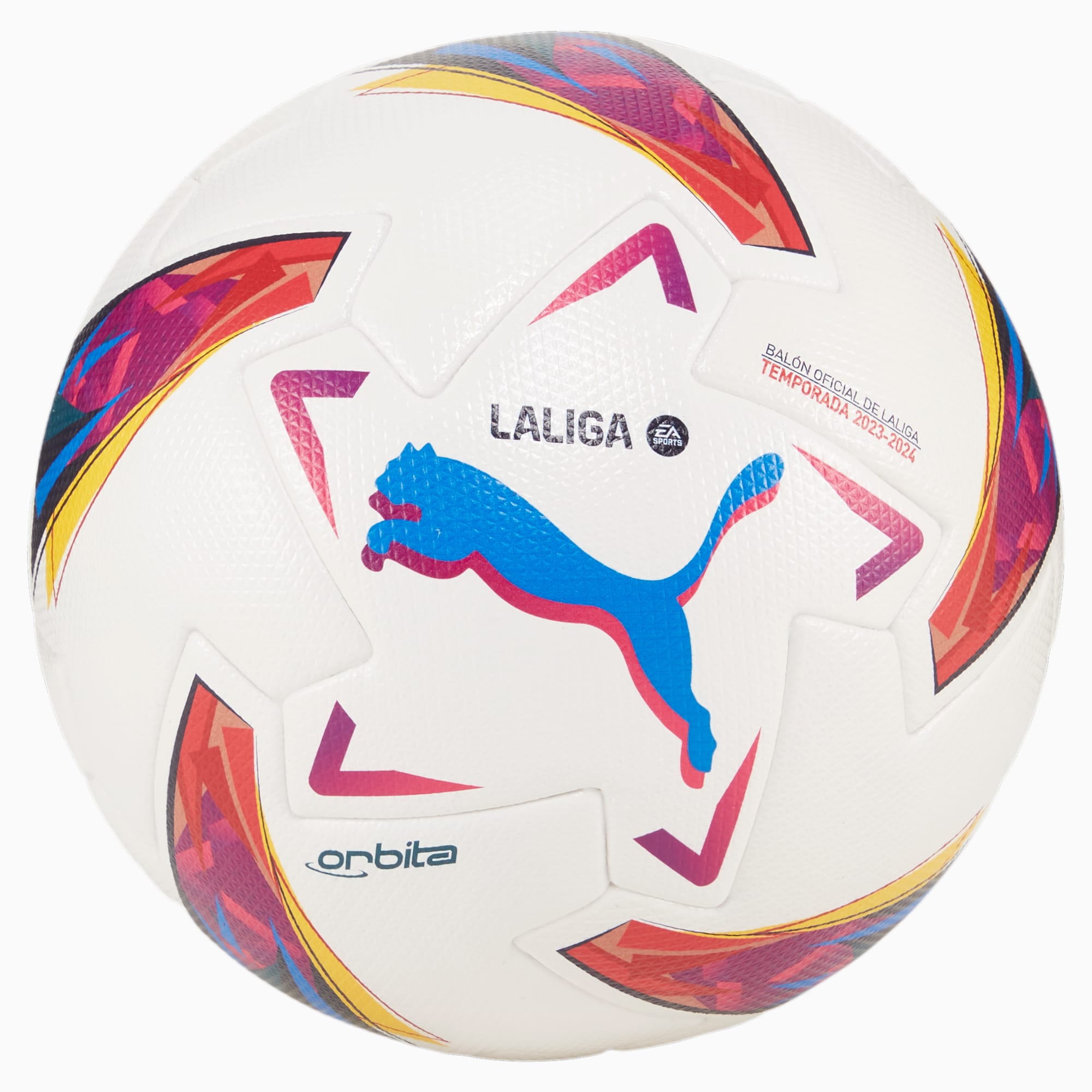 PUMA Orbita LaLiga 1 Fußball Für Damen, Weiß, Größe: 5, Accessoires