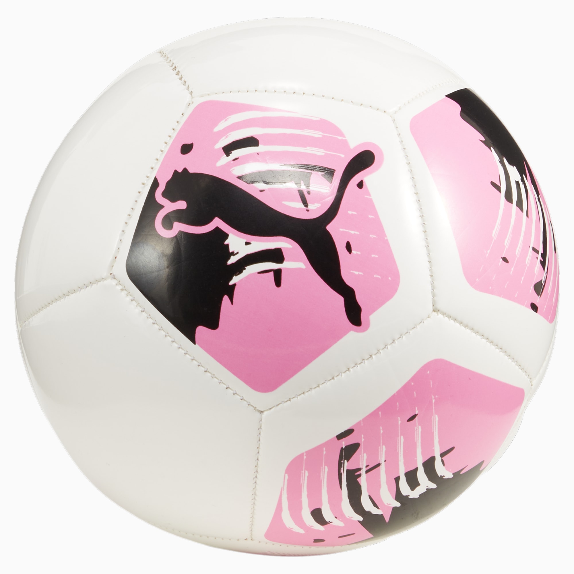 Women's PUMA Big Cat Football Miniball, White/Poison Pink/Luminous Blue, Size Mini, Accessories