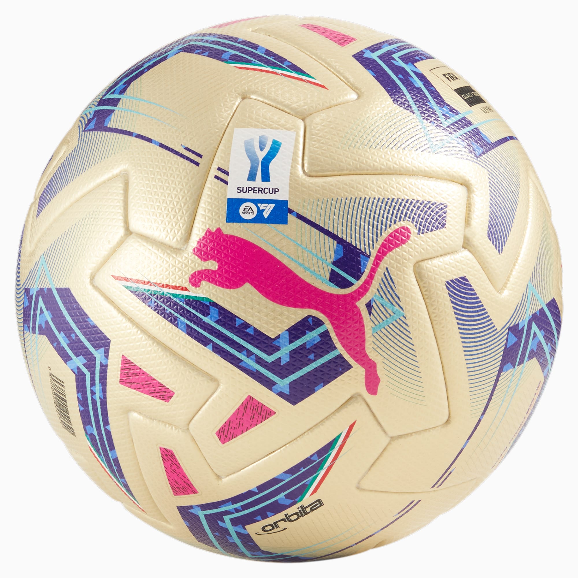 PUMA Serie A Special Edition FIFA Quality Pro Fußball, Gold/Blau, Größe: 5