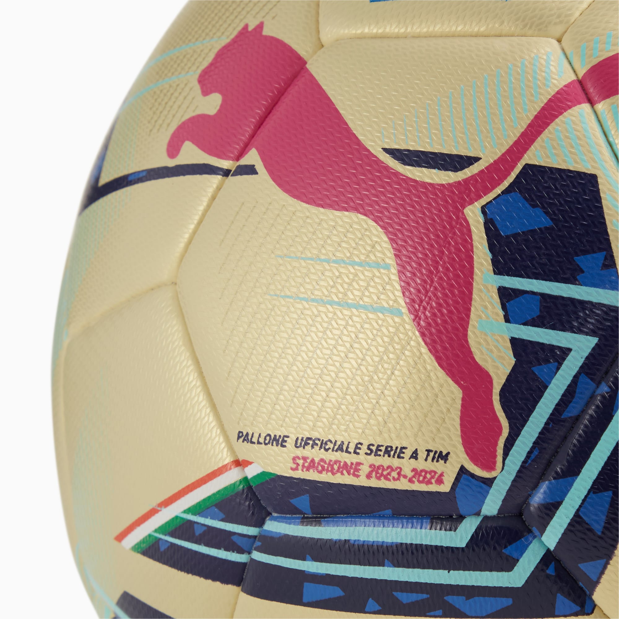Pallone Da Calcio Ibrido Serie A Edizione Speciale Per Donna, Blu/Rosa/Oro/Altro