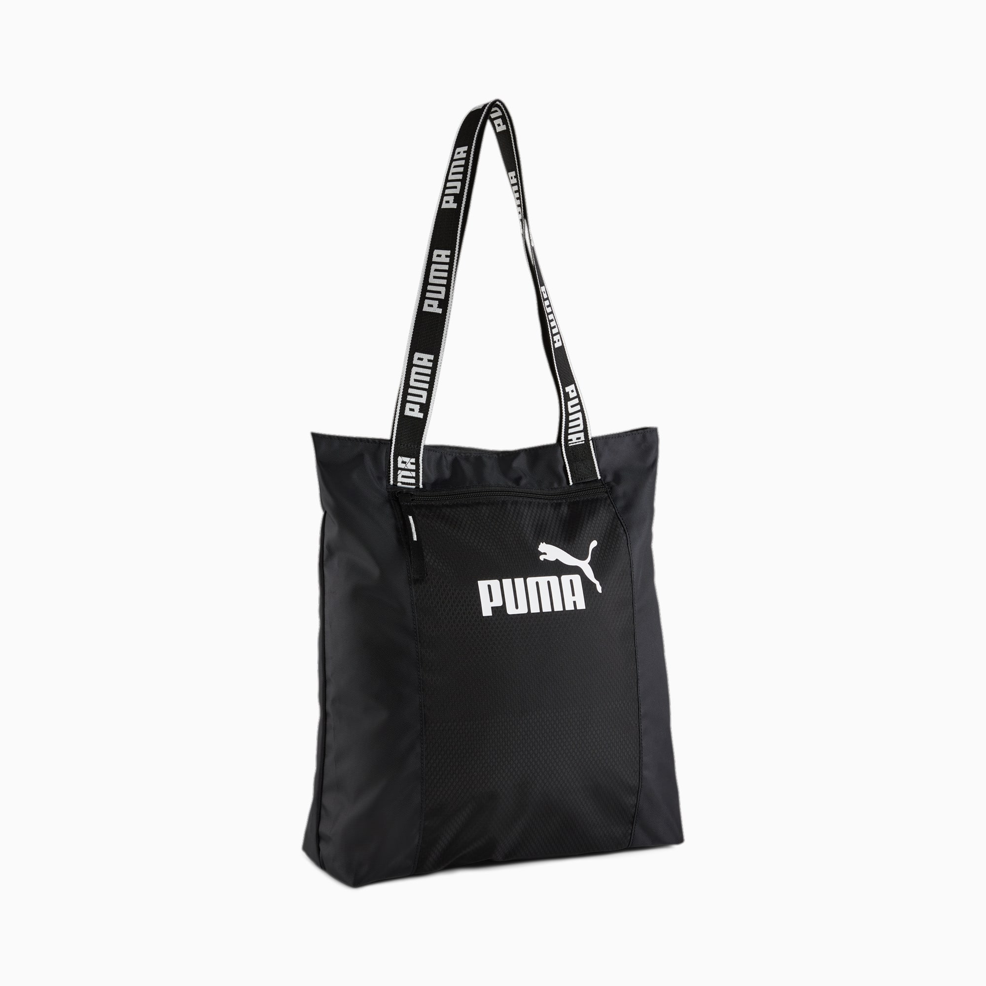 Women's PUMA Core Base Shopping Bag, Black, Accessories
