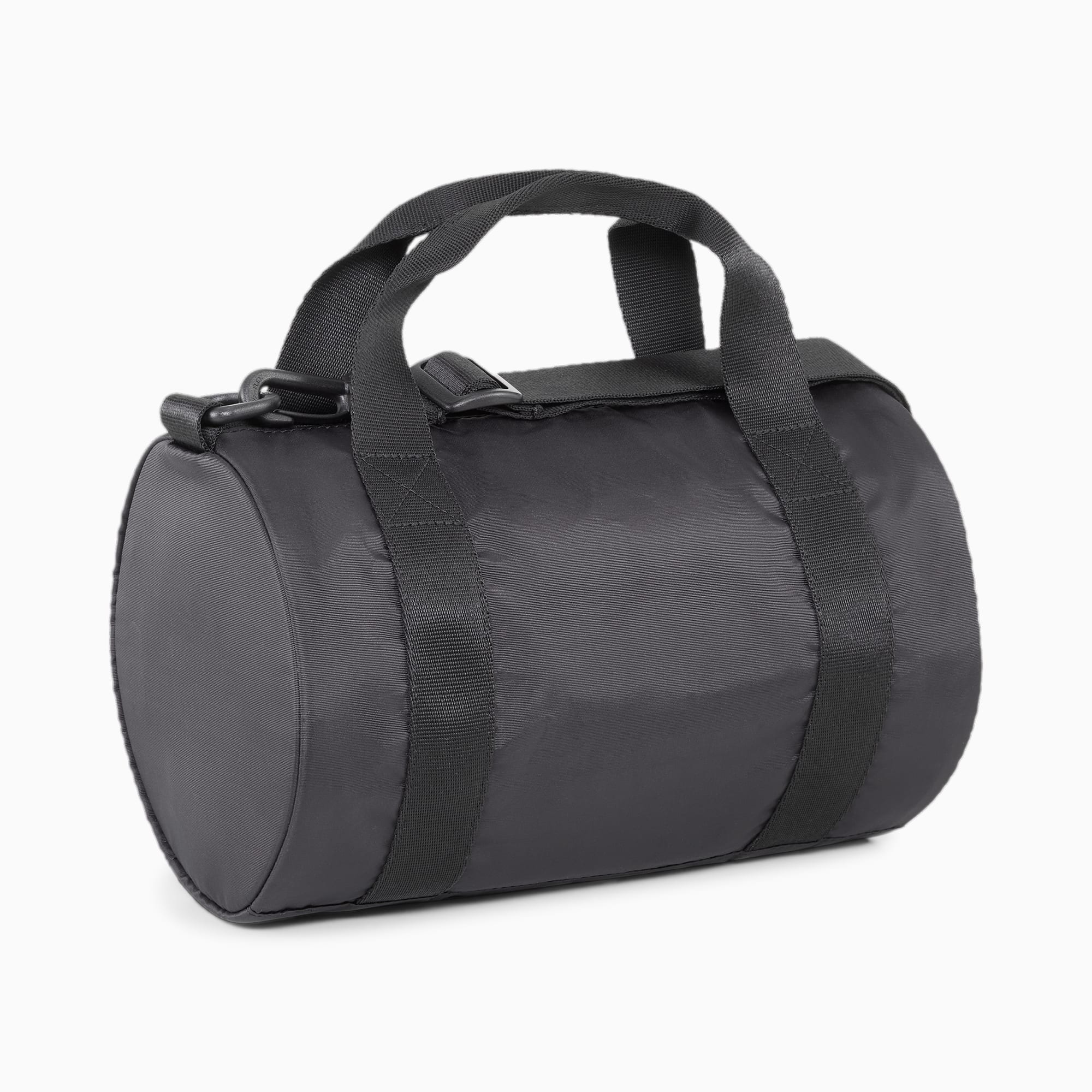 Women's PUMA Core Base Barrel Bag, Black, Accessories