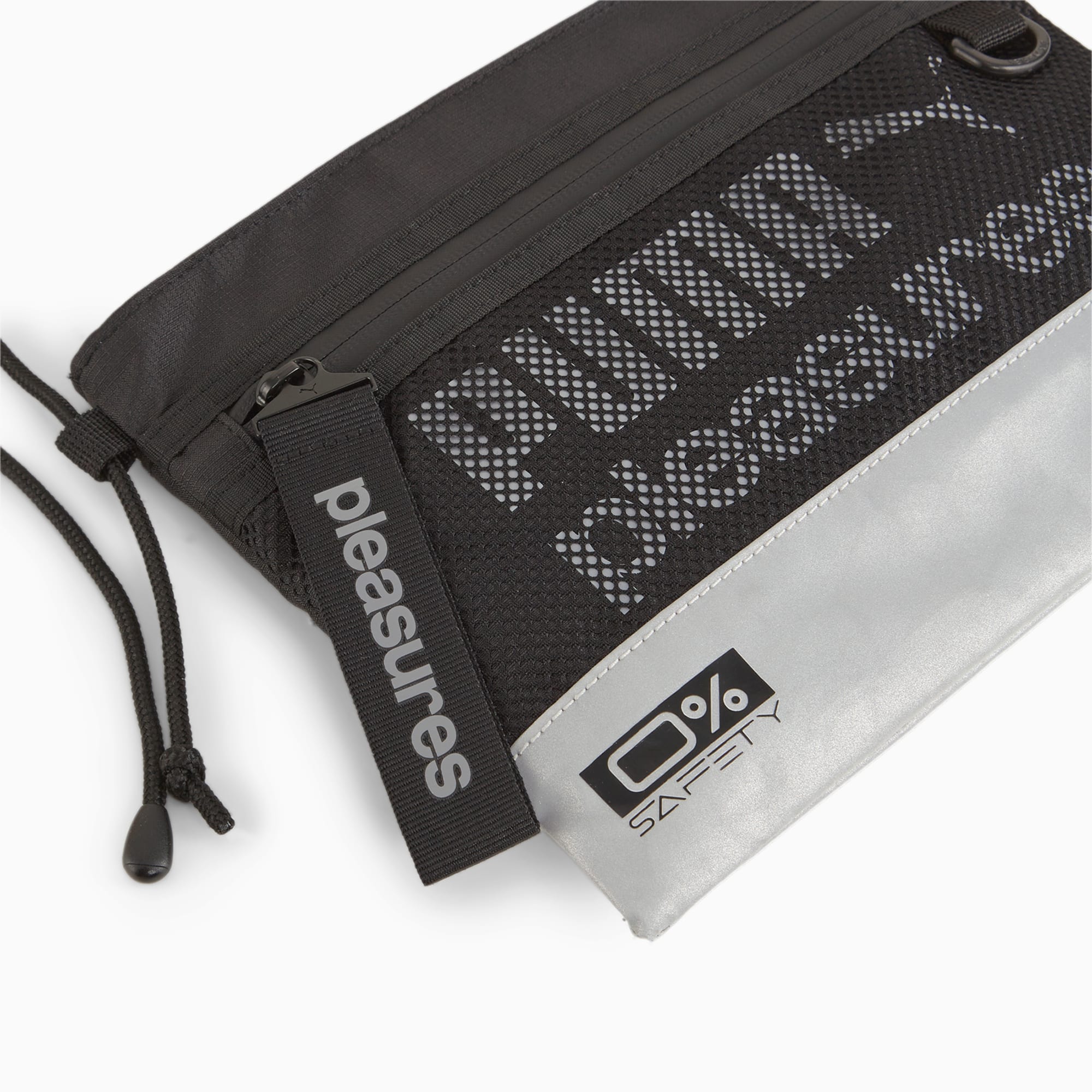 PUMA x PLEASURES crossbodytas voor Dames, Zwart