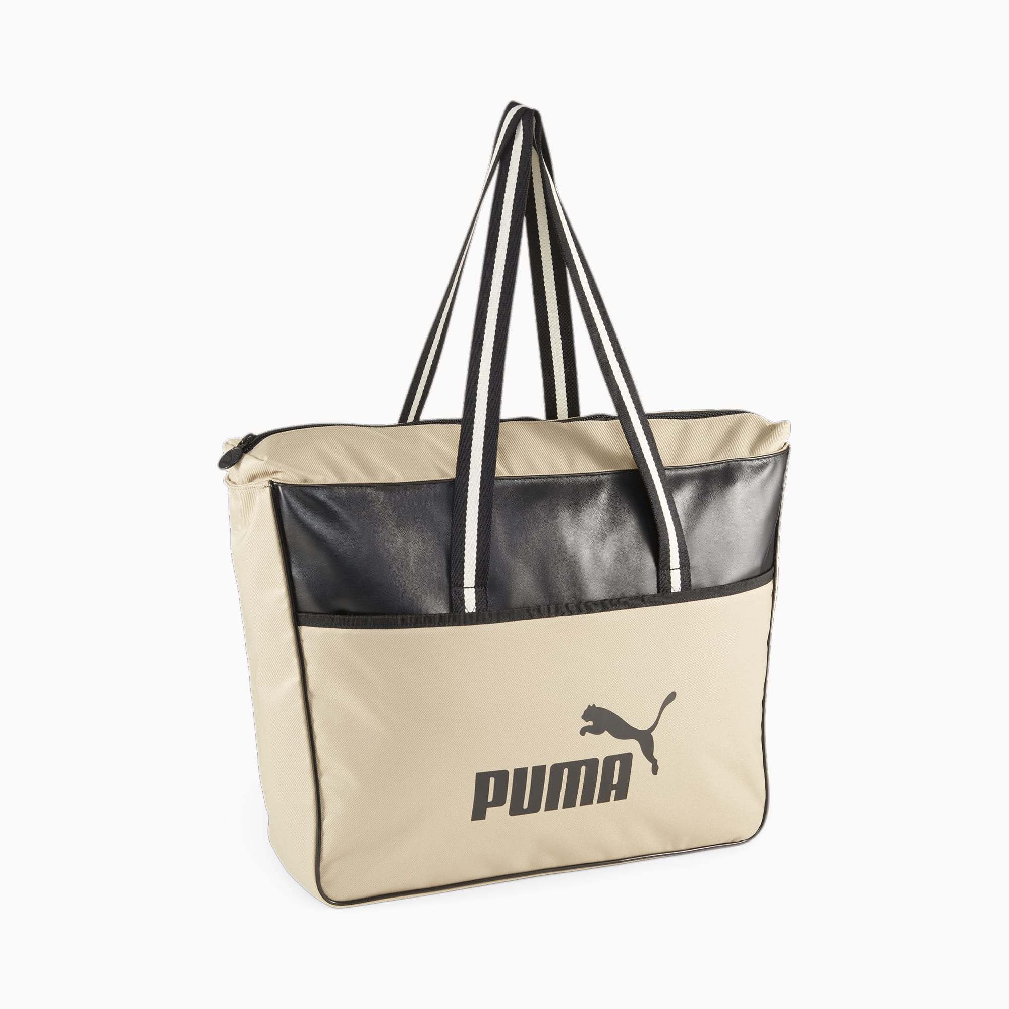 Women's PUMA Campus Shopper Bag, Prairie Tan, Accessories