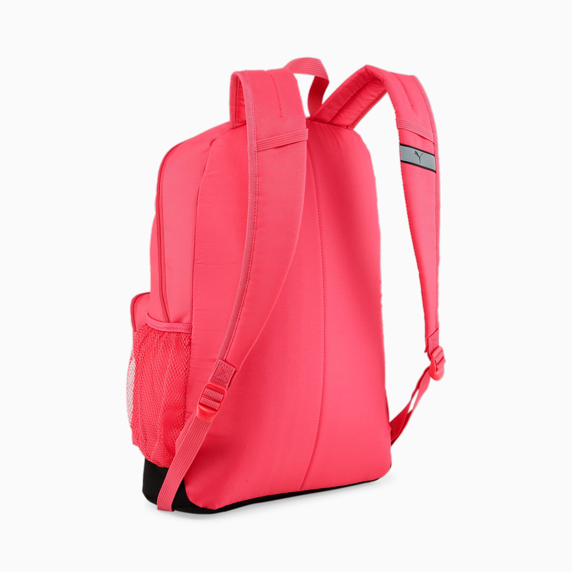 Women's PUMA Patch Backpack, Garnet Rose, Accessories