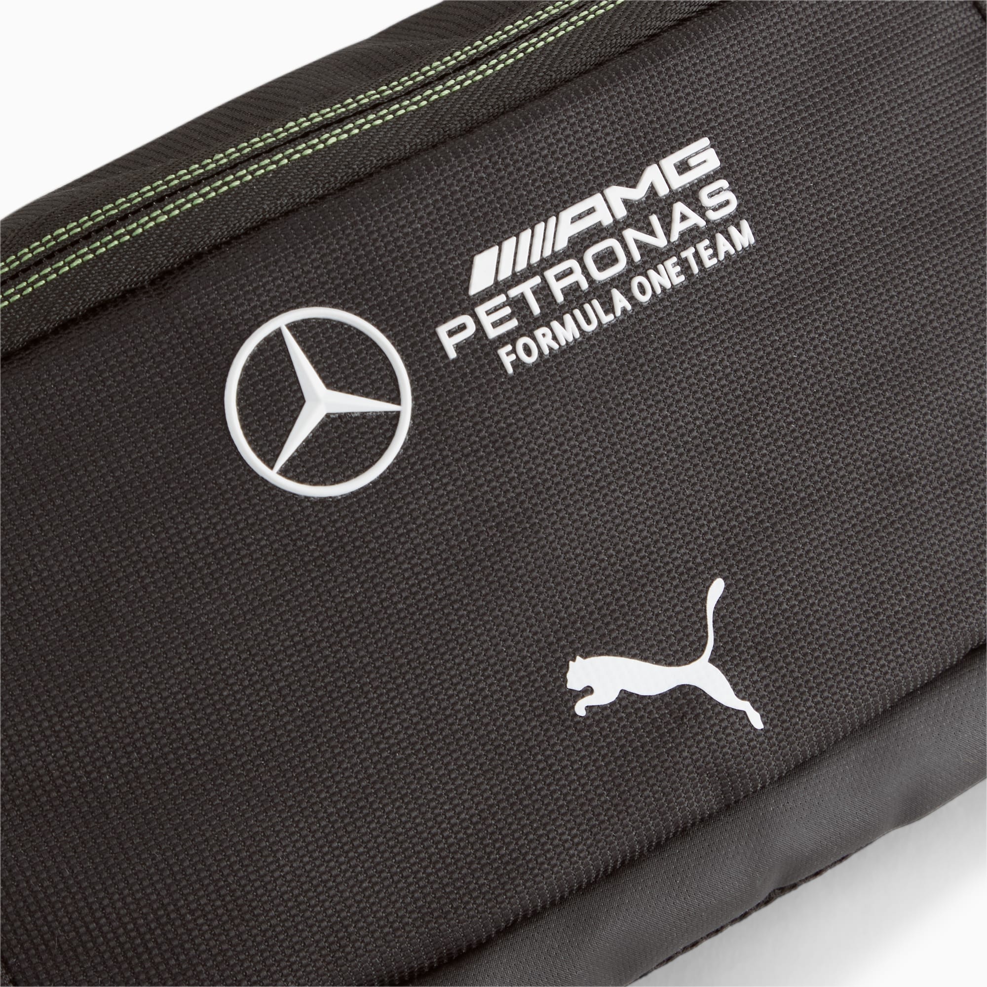 Women's PUMA Mercedes-Amg Petronas Motorsport Waist Bag, Black, Accessories