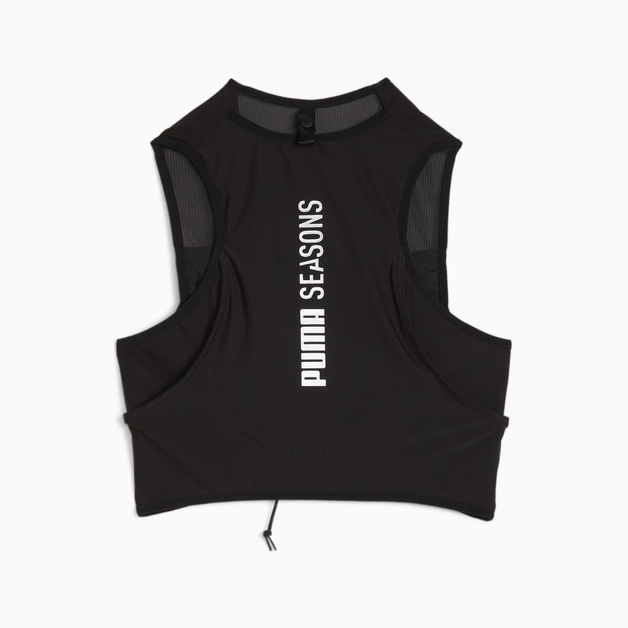 PUMA Seasons Trail Running Vest Women's Jacket, Black, Size L/XL, Clothing