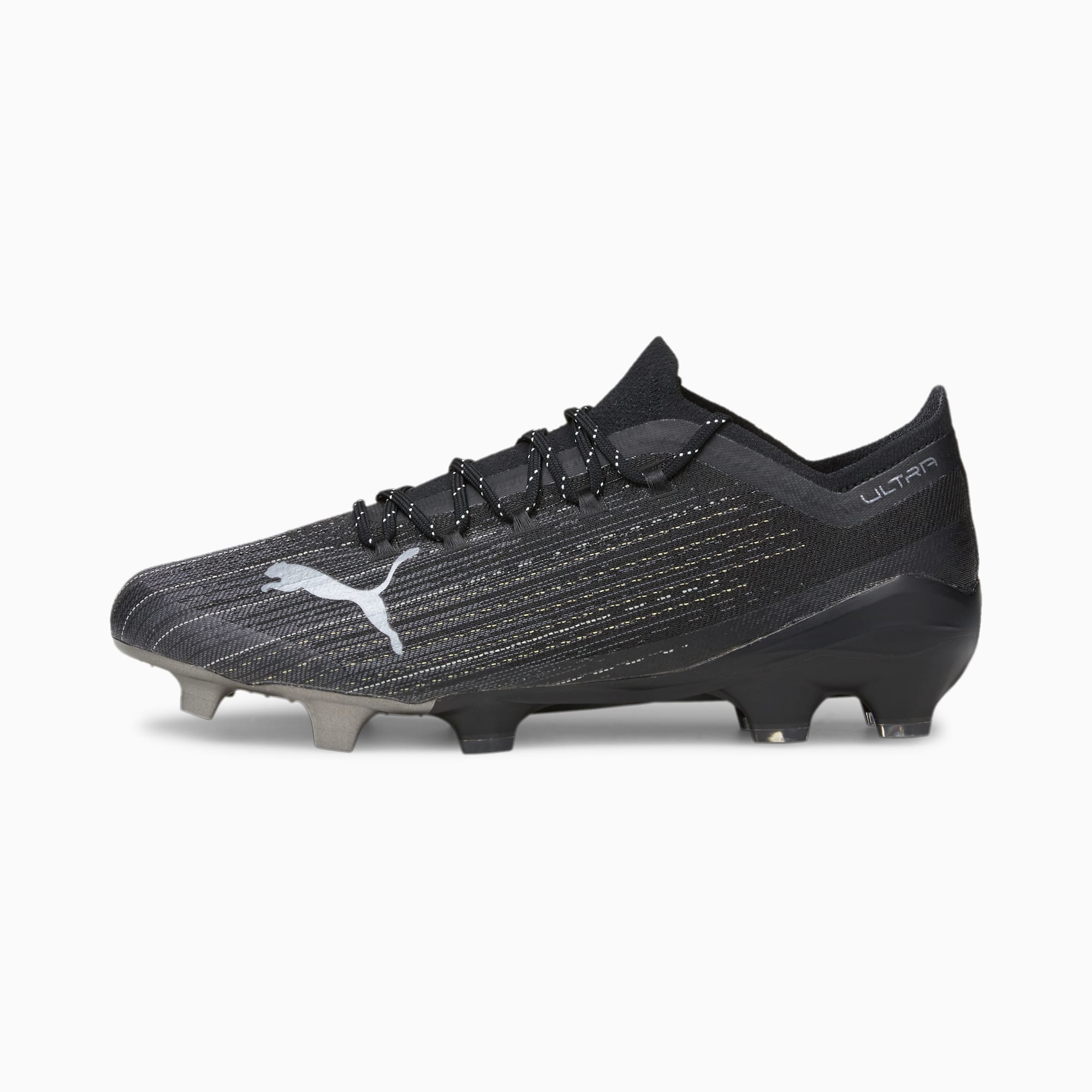 PUMA Chaussures de football ULTRA 1.1 FG/AG, Noir, Taille 37.5, Chaussures