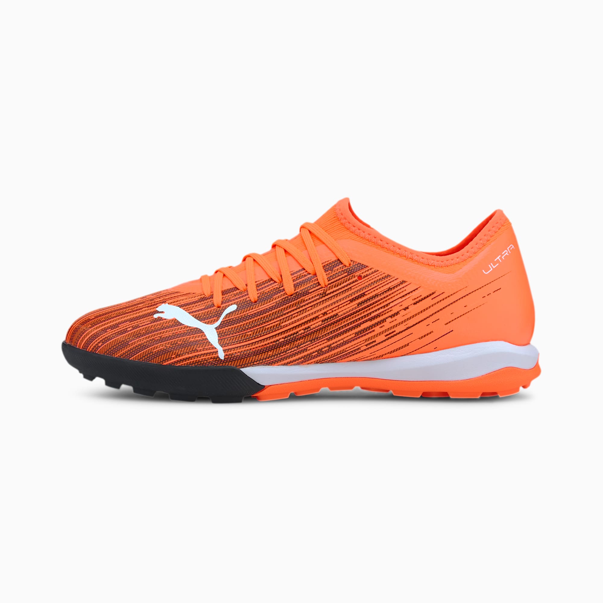 PUMA Chaussures de football ULTRA 3.1 TT homme, Orange/Noir, Taille 46, Chaussures