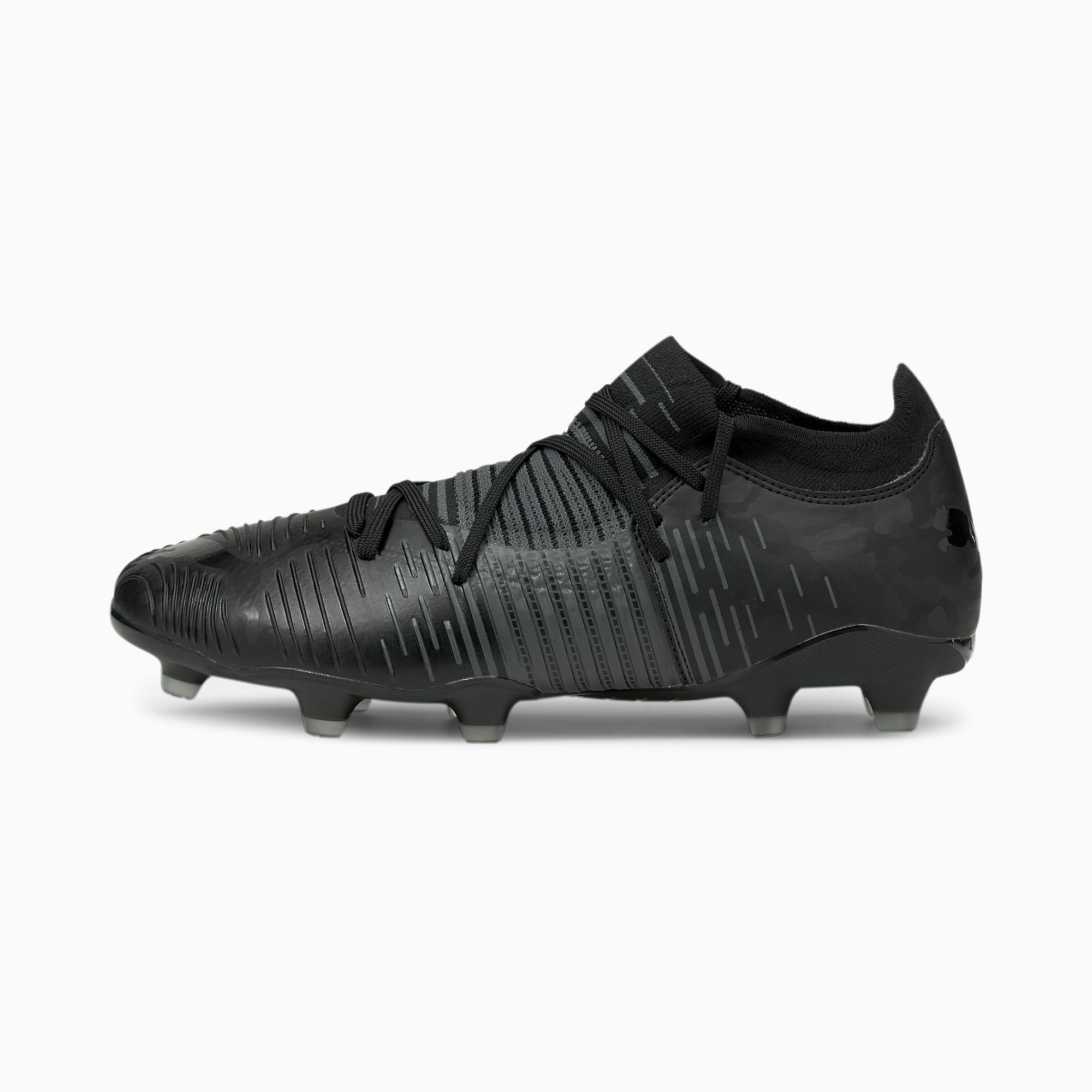 PUMA Chaussures de football FUTURE Z 3.1 FG/AG homme, Noir/Gris, Taille 45, Chaussures