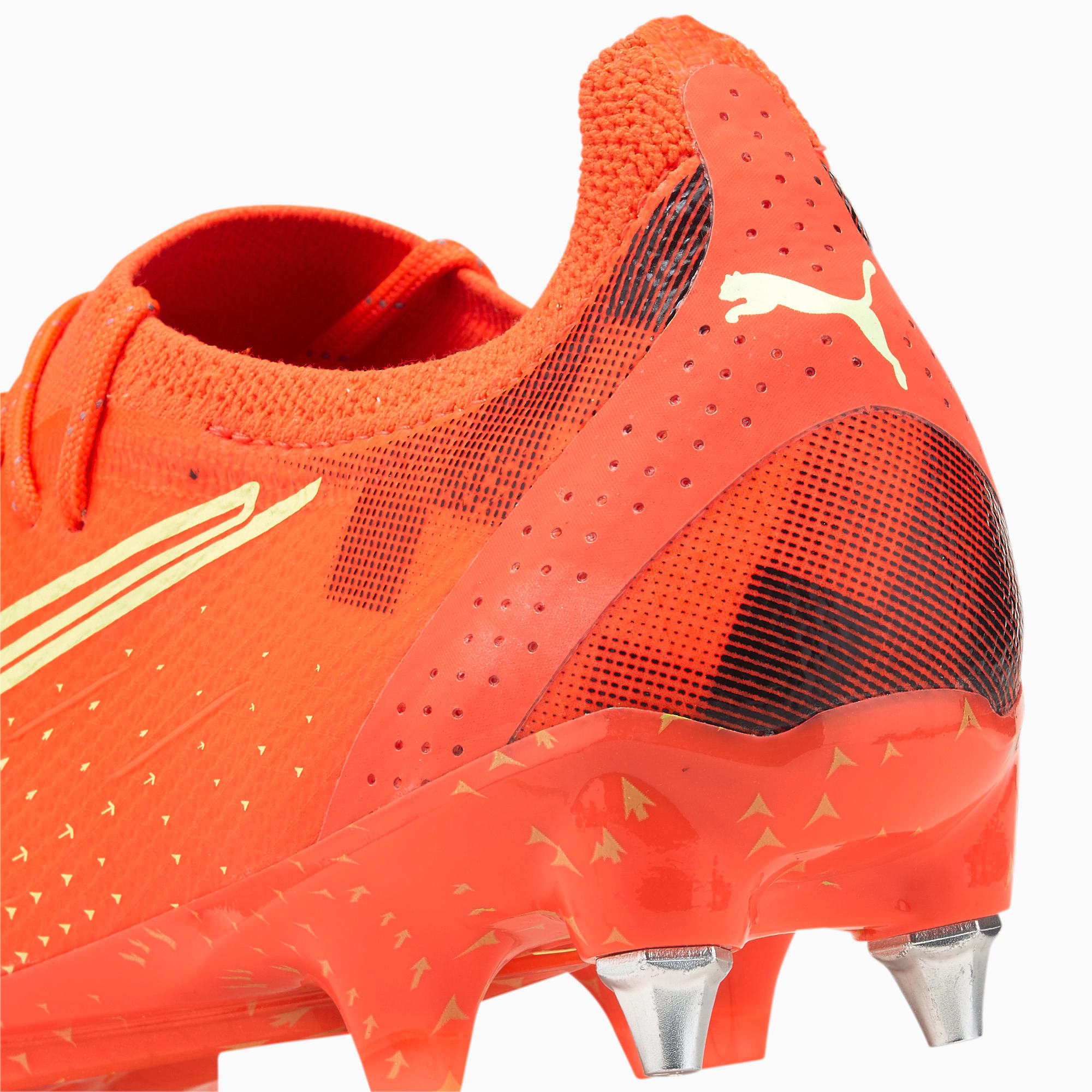 PUMA Ultra Ultimate MXSG Voetbalschoenen - Fiery Coral / Fizzy Light / Puma Black - EU 40