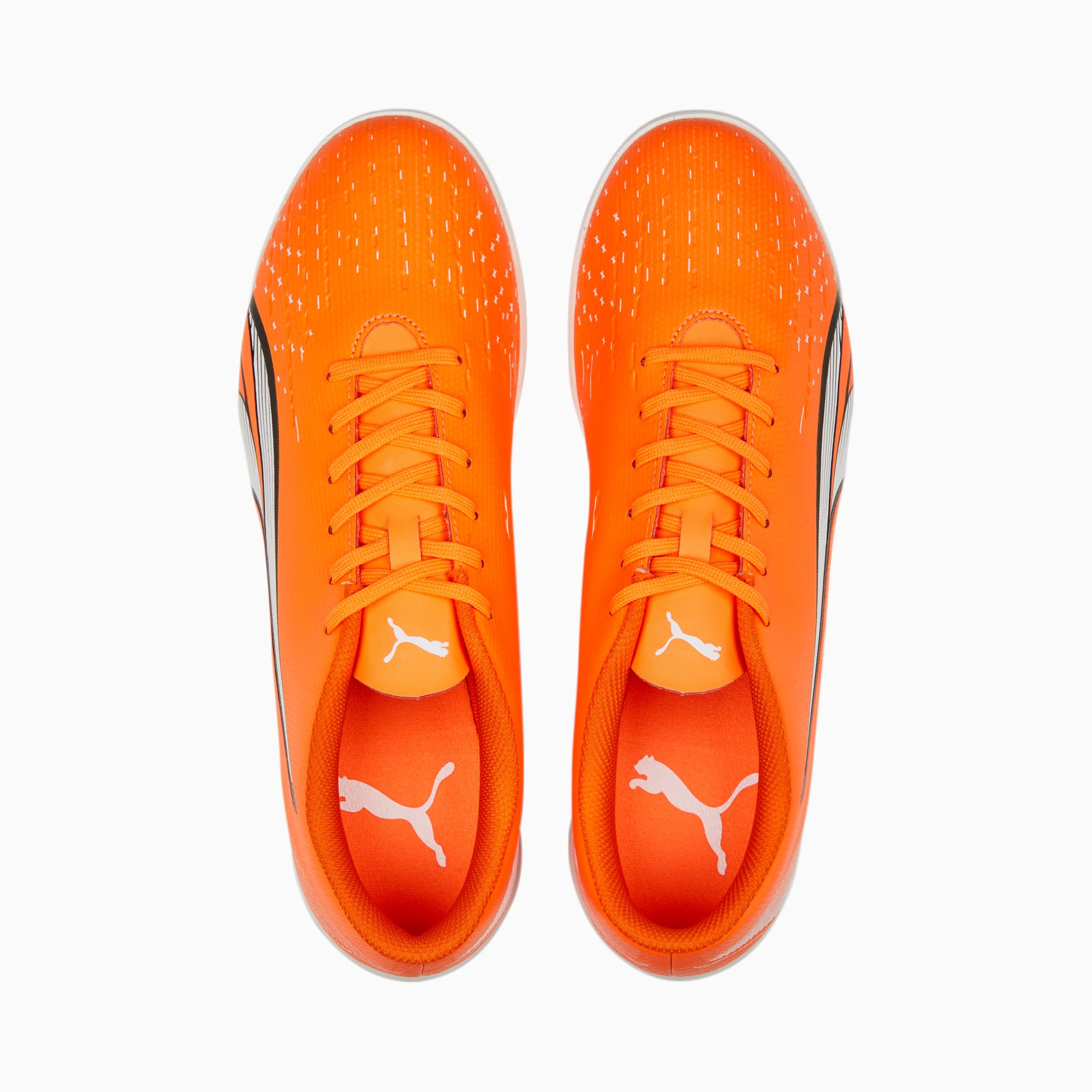 PUMA Ultra Play Zaalvoetbalschoenen (IN) Oranje Wit Blauw