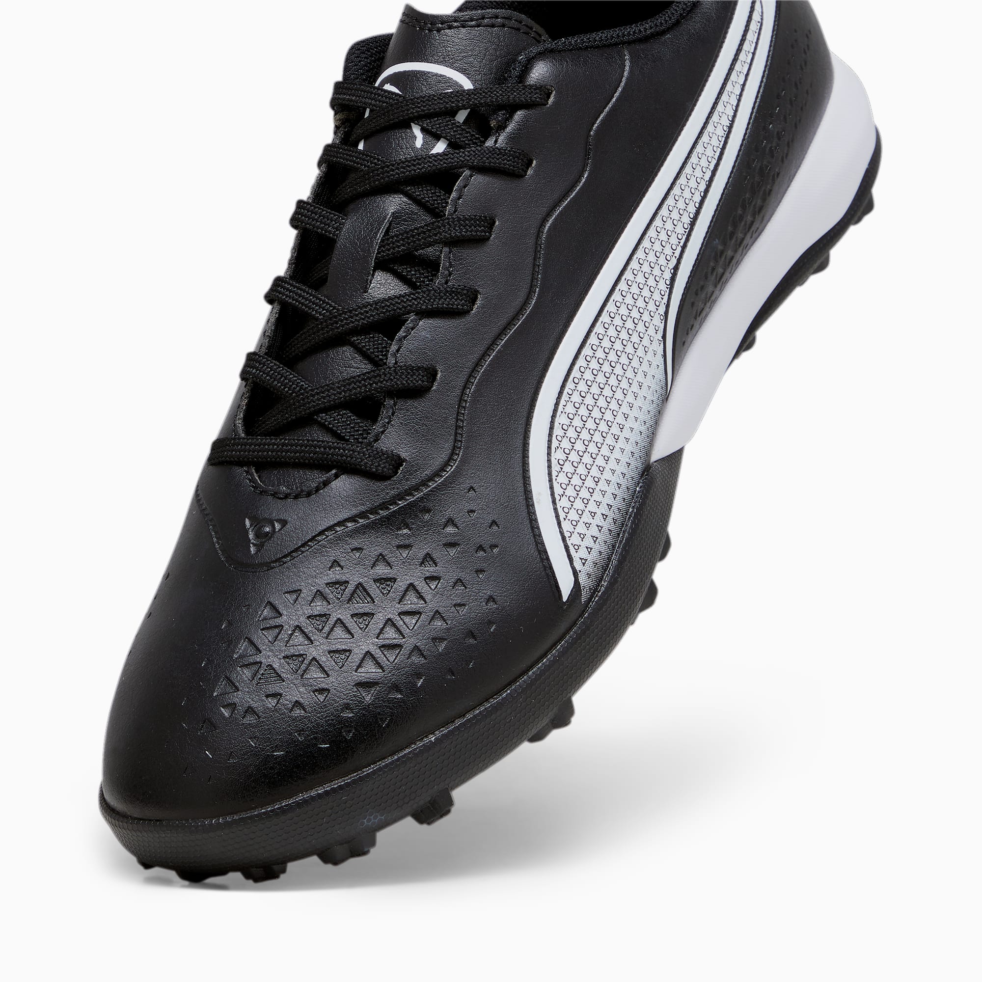 Puma King Match TT (Astro Turf) Voetbalschoenen Zwart - 40