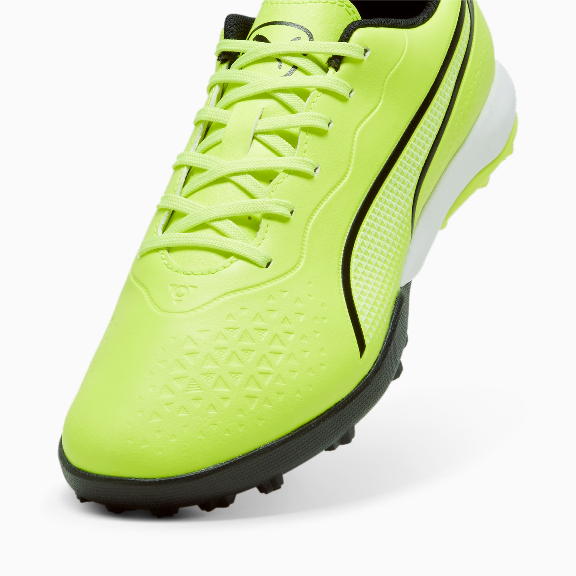 PUMA KING MATCH TT voetbalschoenen, Groen/Zwart