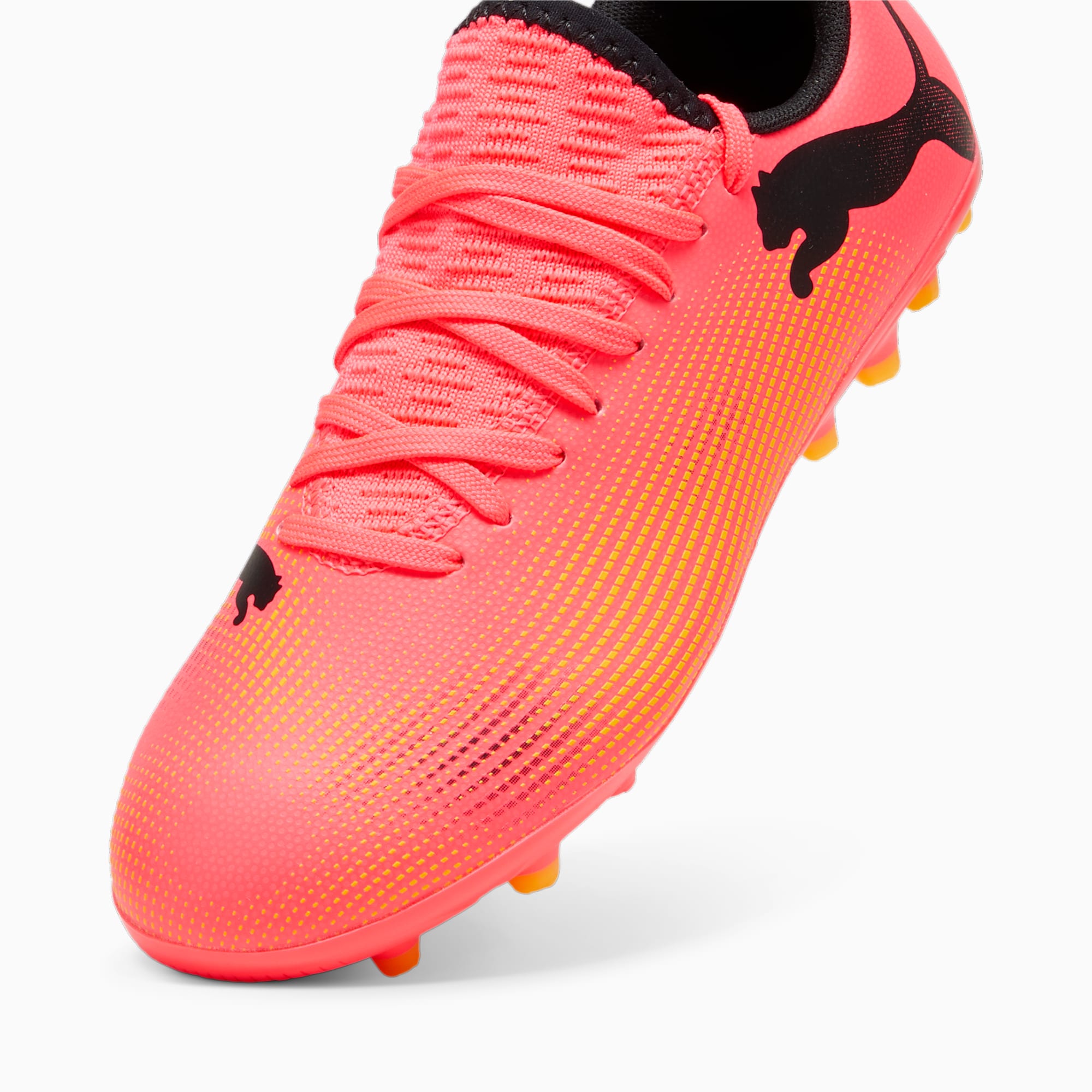 PUMA FUTURE 7 PLAY MG voetbalschoenen, Zwart