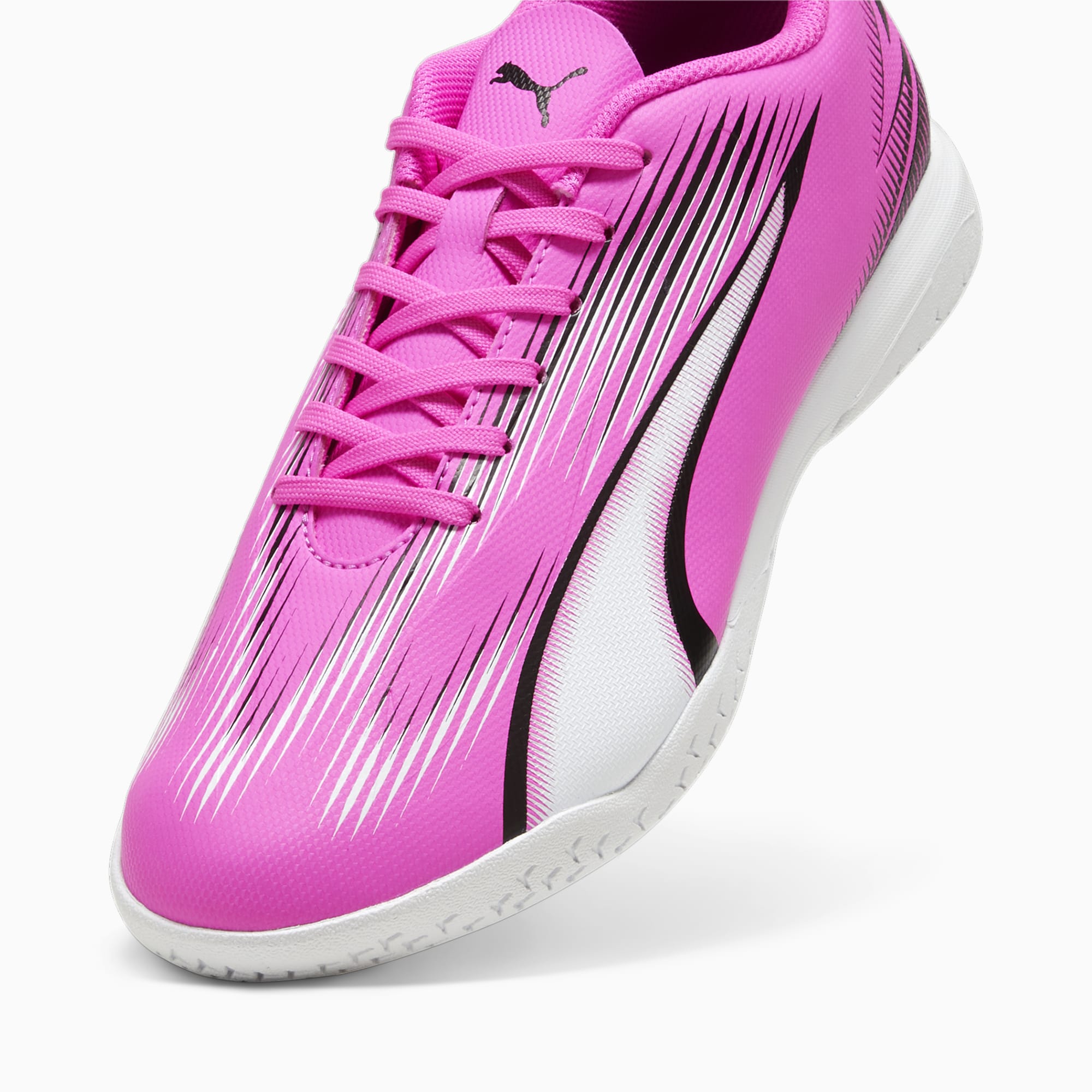 PUMA Chaussures De Futsal ULTRA PLAY, Rose/Noir/Blanc