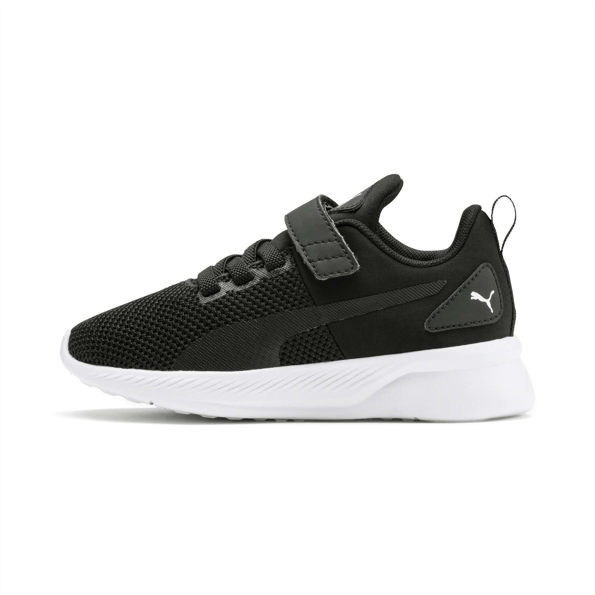 PUMA Flyer Runner V Sneakers Kinder Schuhe, Schwarz/Weiß, Größe: 27.5, Schuhe