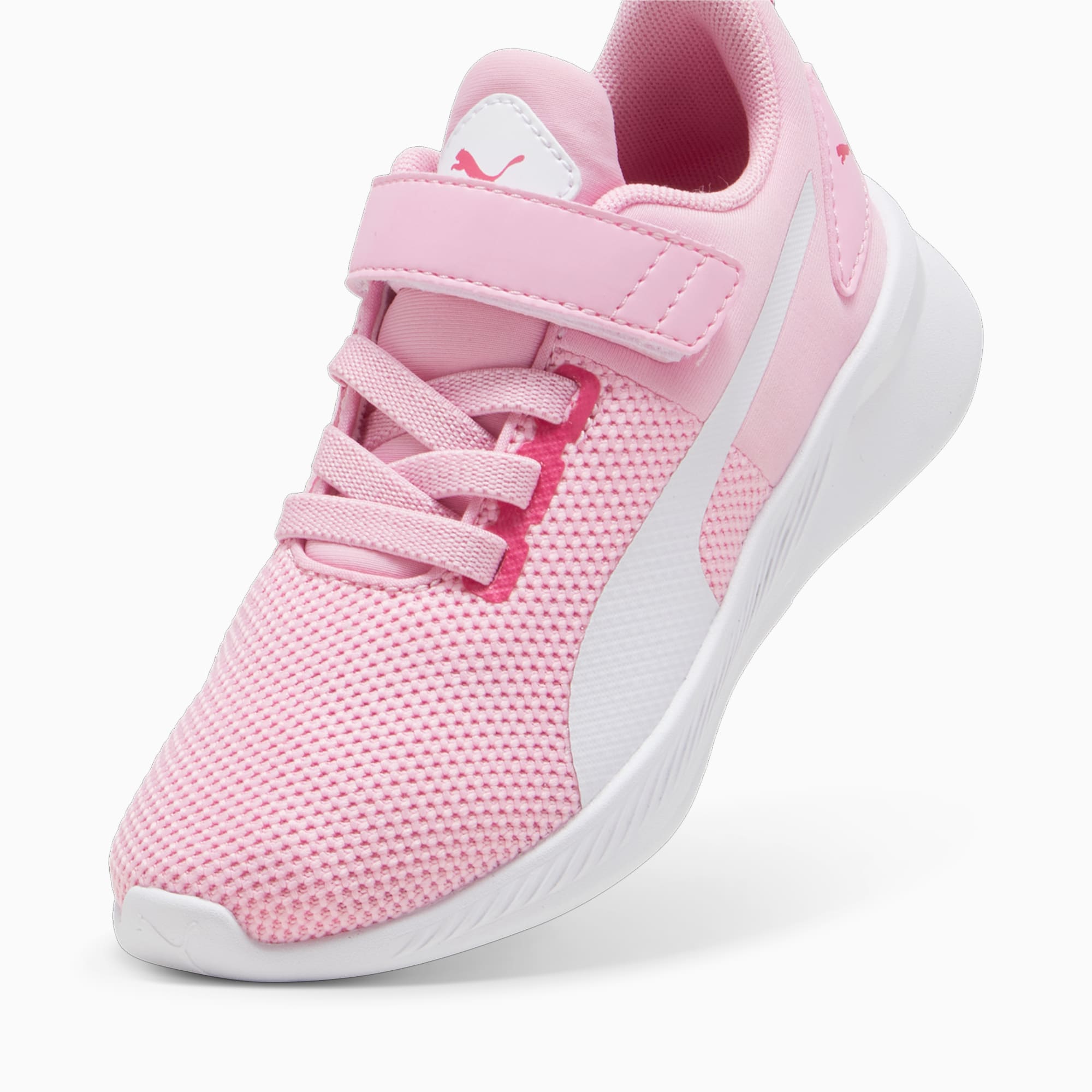 PUMA Flyer Runner V sportschoenen, Roze/Wit