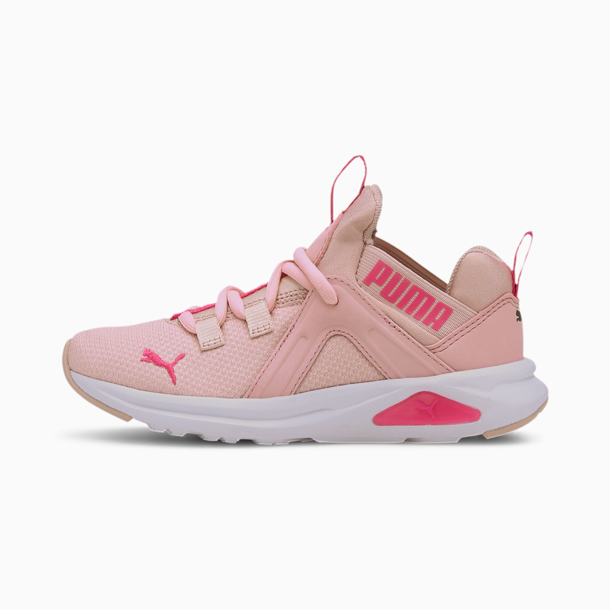 PUMA Chaussure Basket Enzo 2 Glow Kids pour Enfant, Rose, Taille 34, Chaussures