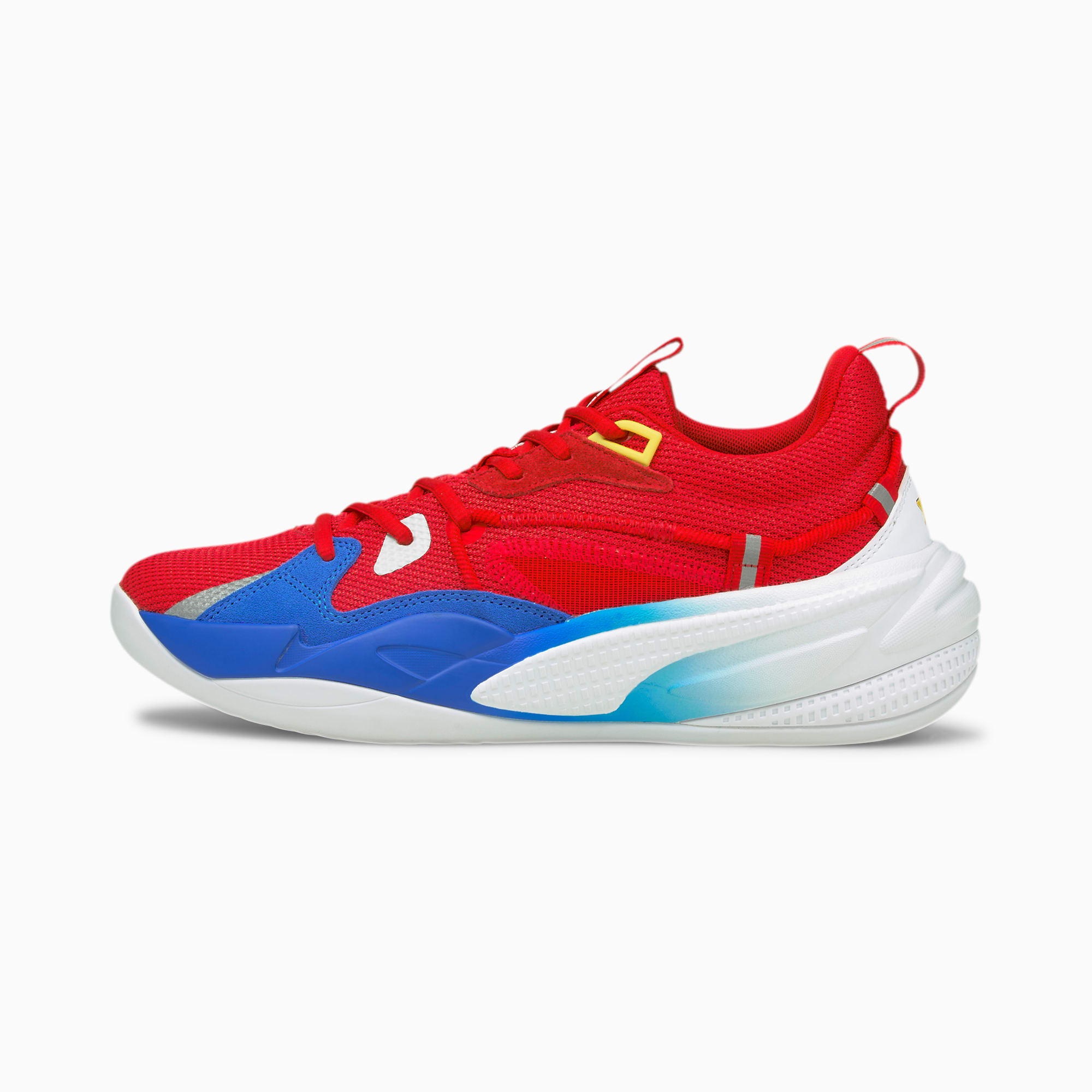 PUMA Chaussure de basket RS-Dreamer Super Mario 64™, Rouge/Bleu, Taille 37.5, Chaussures