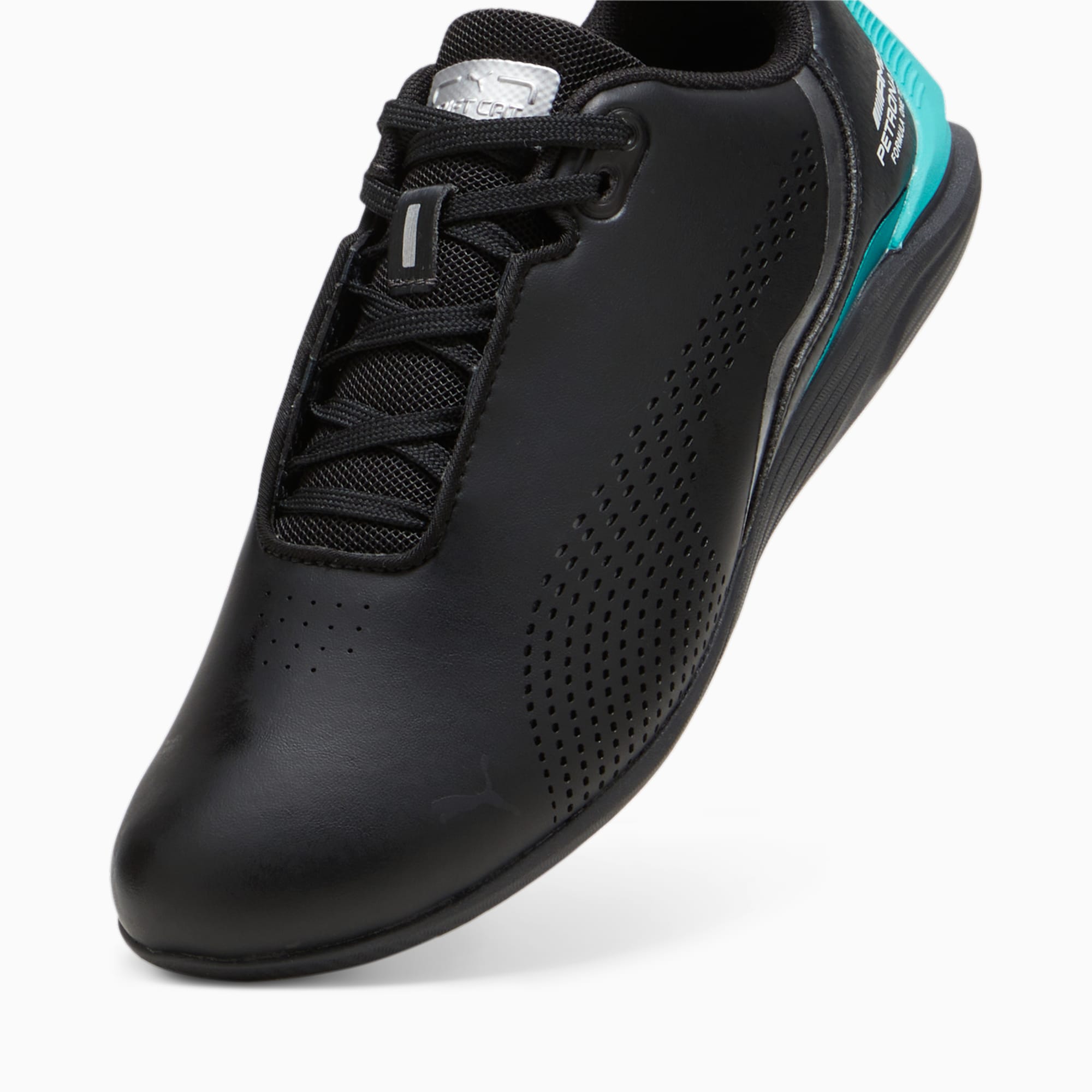 PUMA Mercedes-AMG Petronas Formule 1 Drift Cat Decima motorsportschoenen, Grijs/Zwart