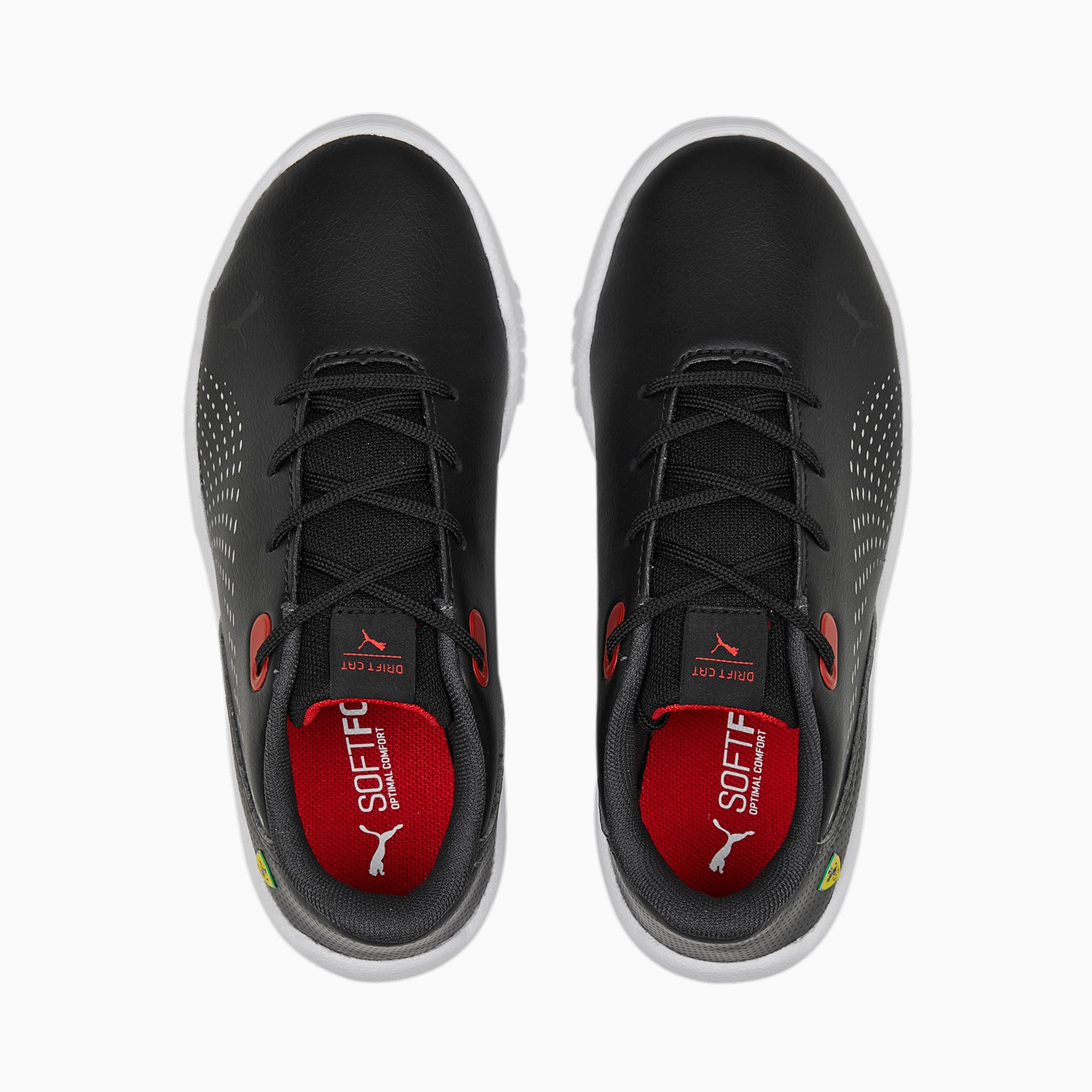 PUMA Scuderia Ferrari Drift Cat Decima motorsportschoenen, Wit/Zwart/Grijs