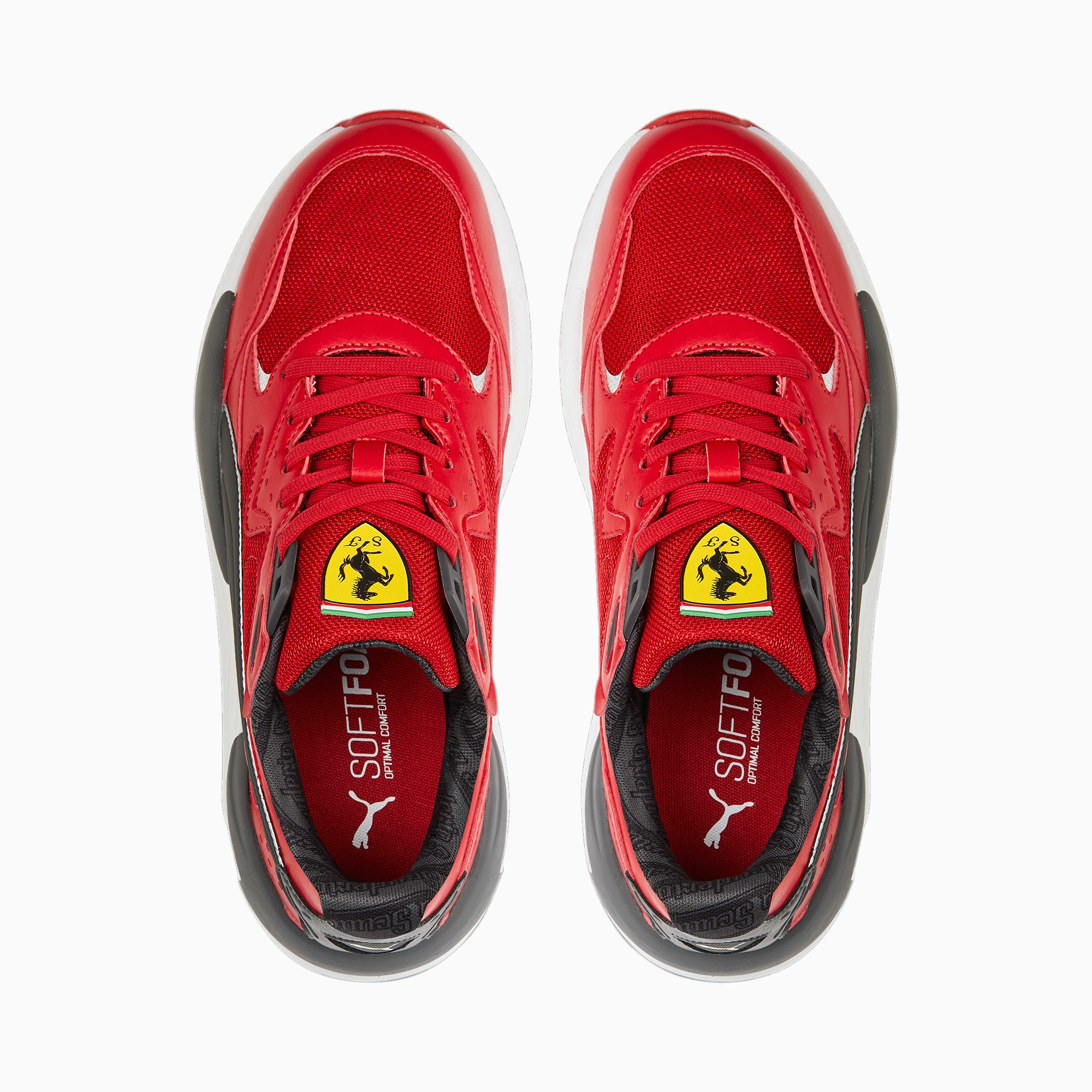 PUMA Scuderia Ferrari X-Ray Speed motorsportschoenen voor Heren, Zwart/Rood