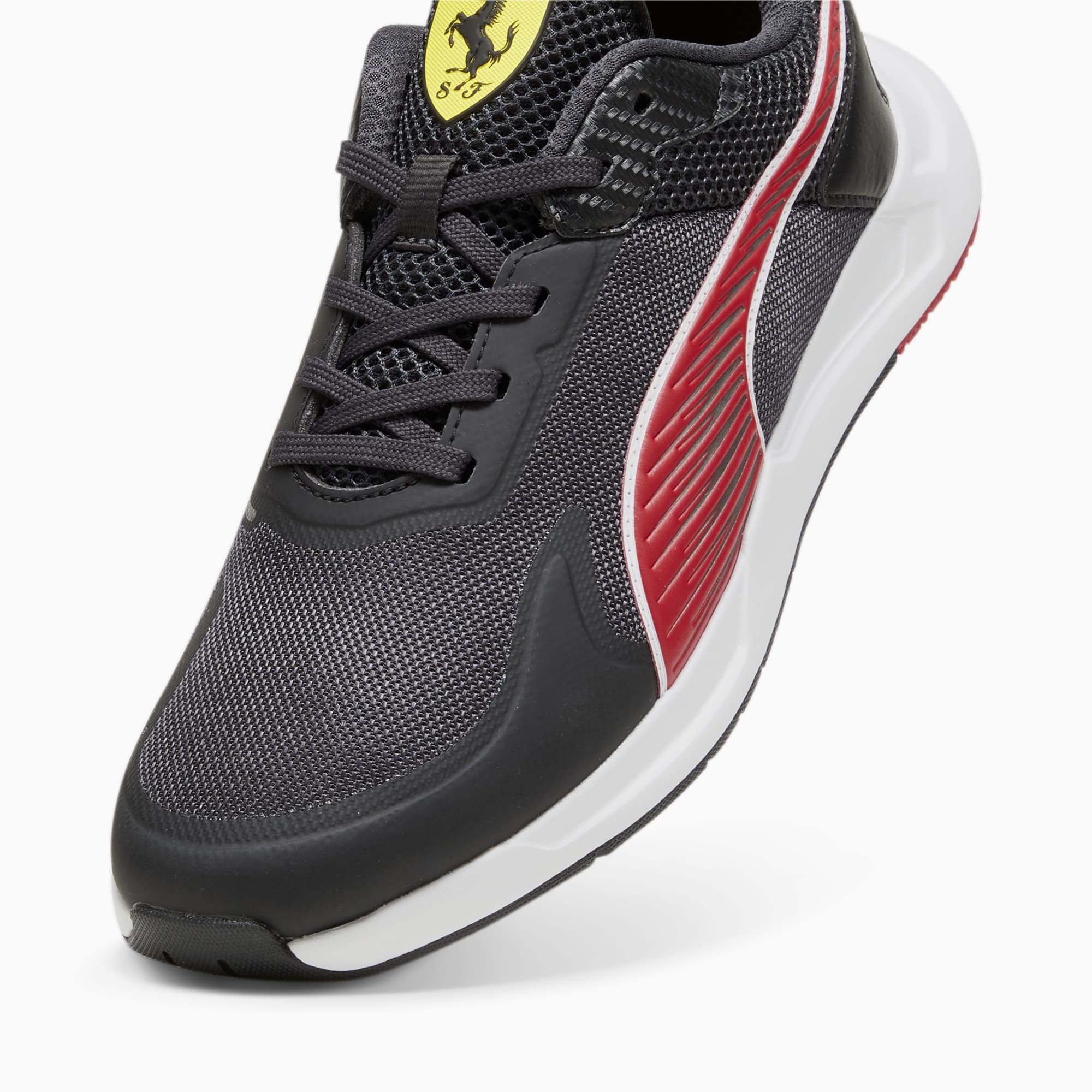 PUMA Scuderia Ferrari IonicSpeed Raceschoenen Voor Dames, Zilver/Zwart