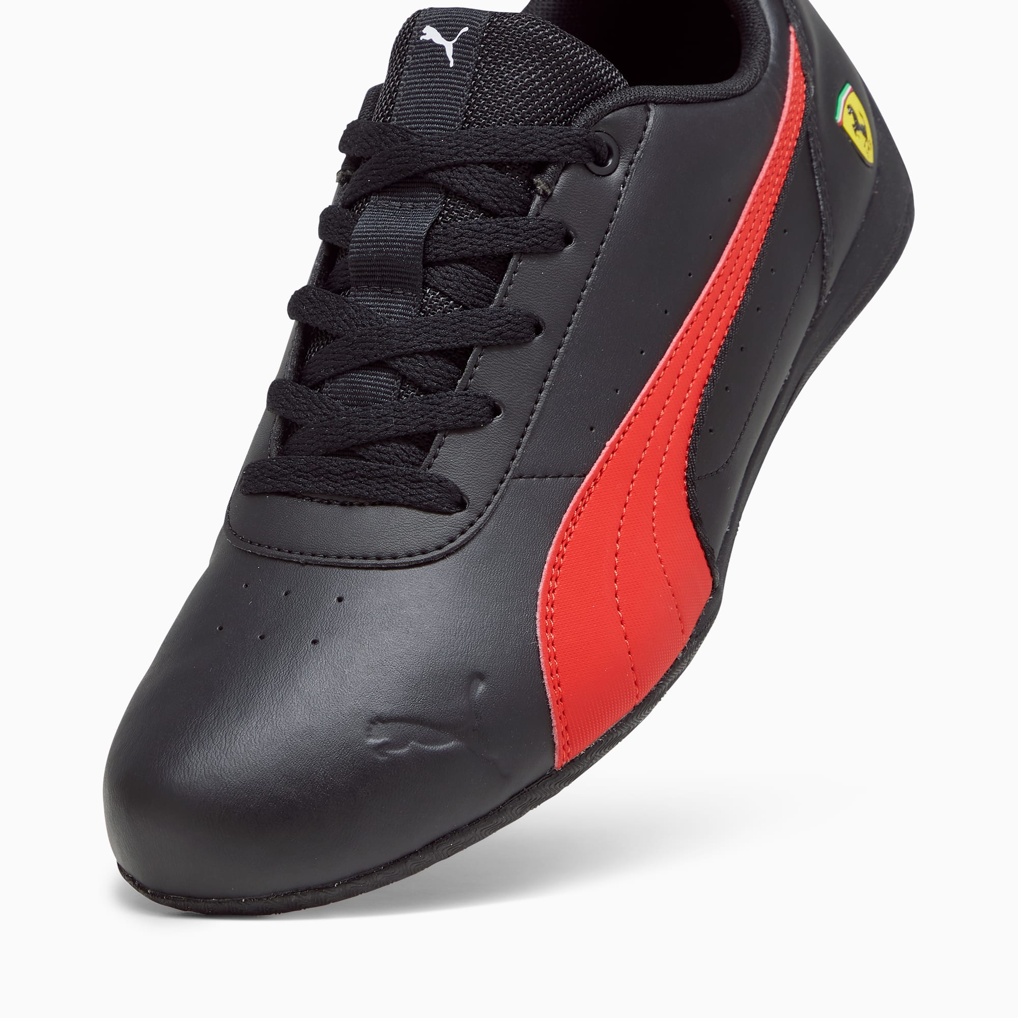 PUMA Scuderia Ferrari Neo Cat raceschoenen voor Dames, Rood/Zwart