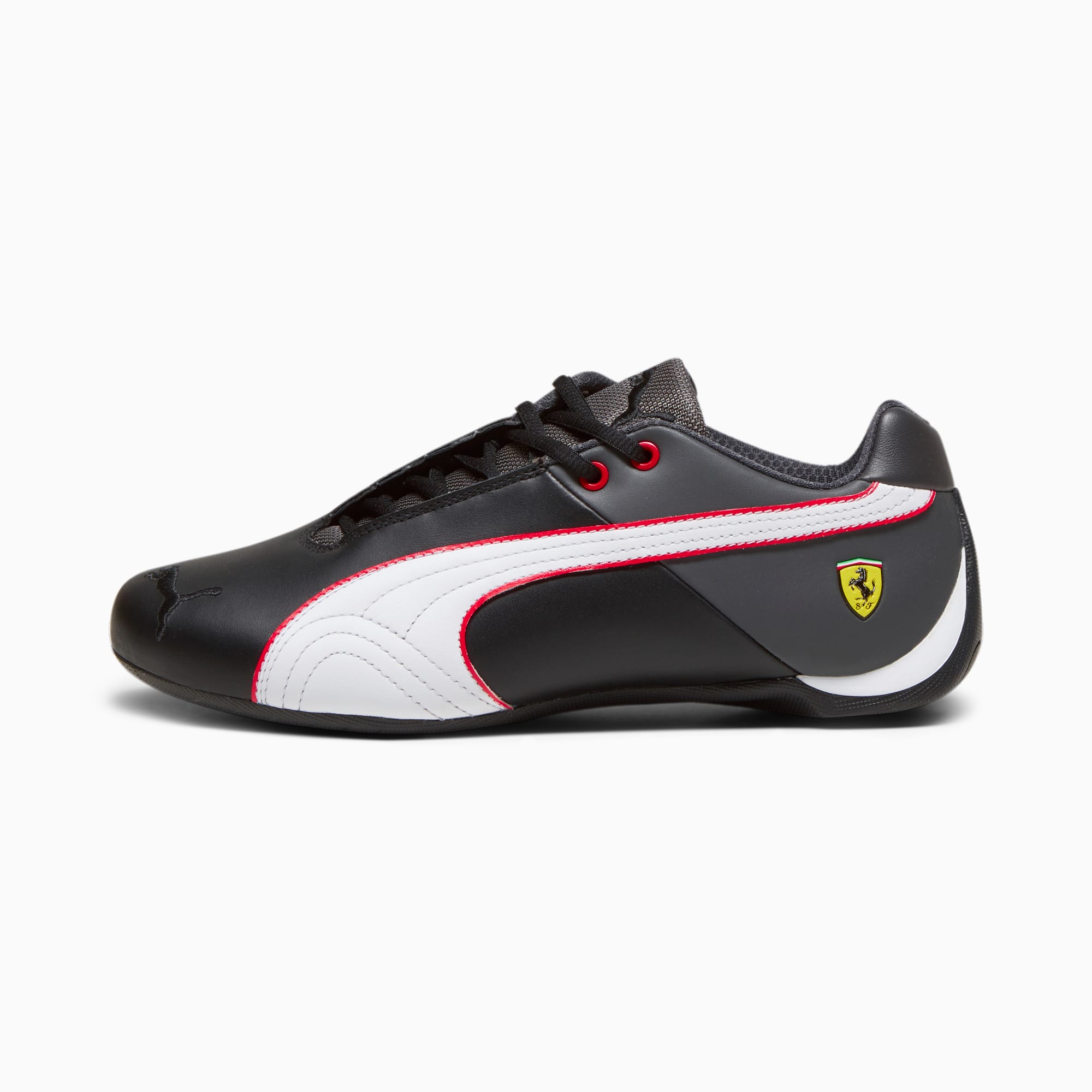 PUMA Scuderia Ferrari Future Cat OG Motorsportschuhe, Schwarz/Grau/Weiß, Größe: 40, Schuhe