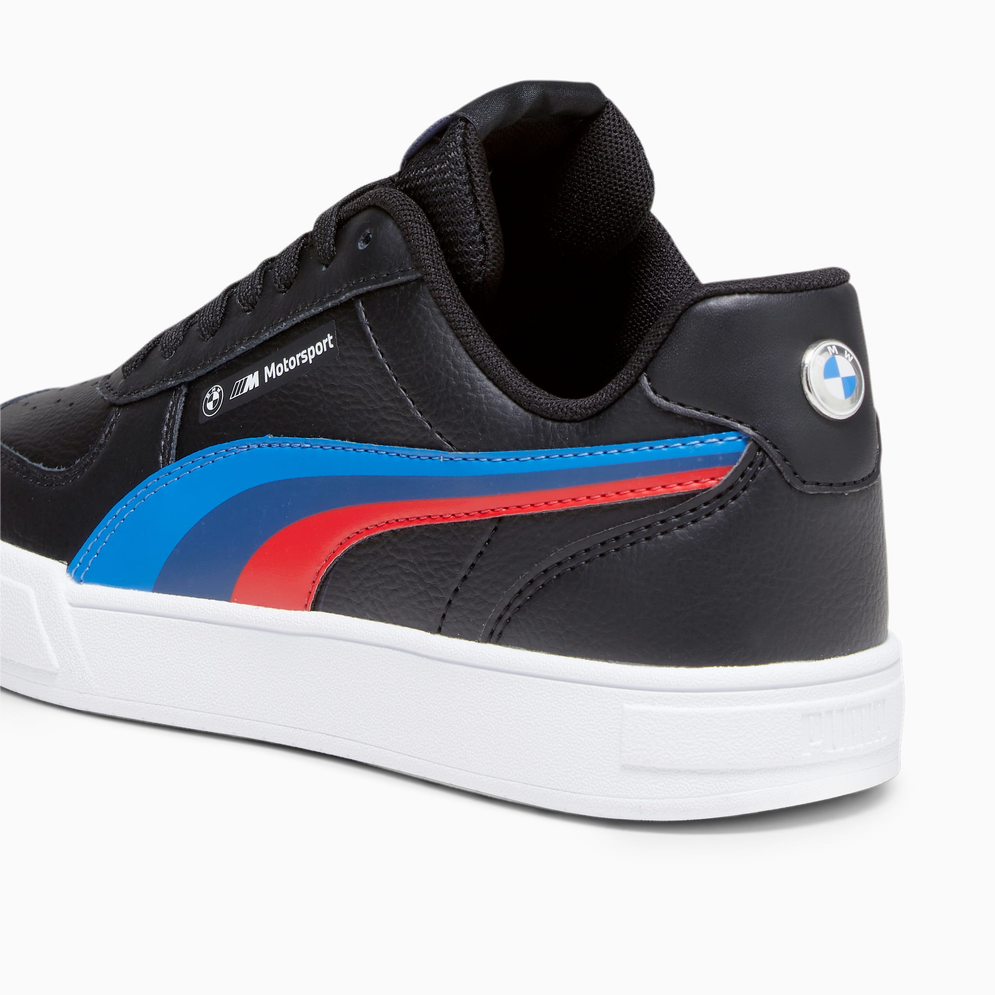 PUMA BMW M Motorsport Caven Youth Sneakers, Black, Size 35,5, Shoes