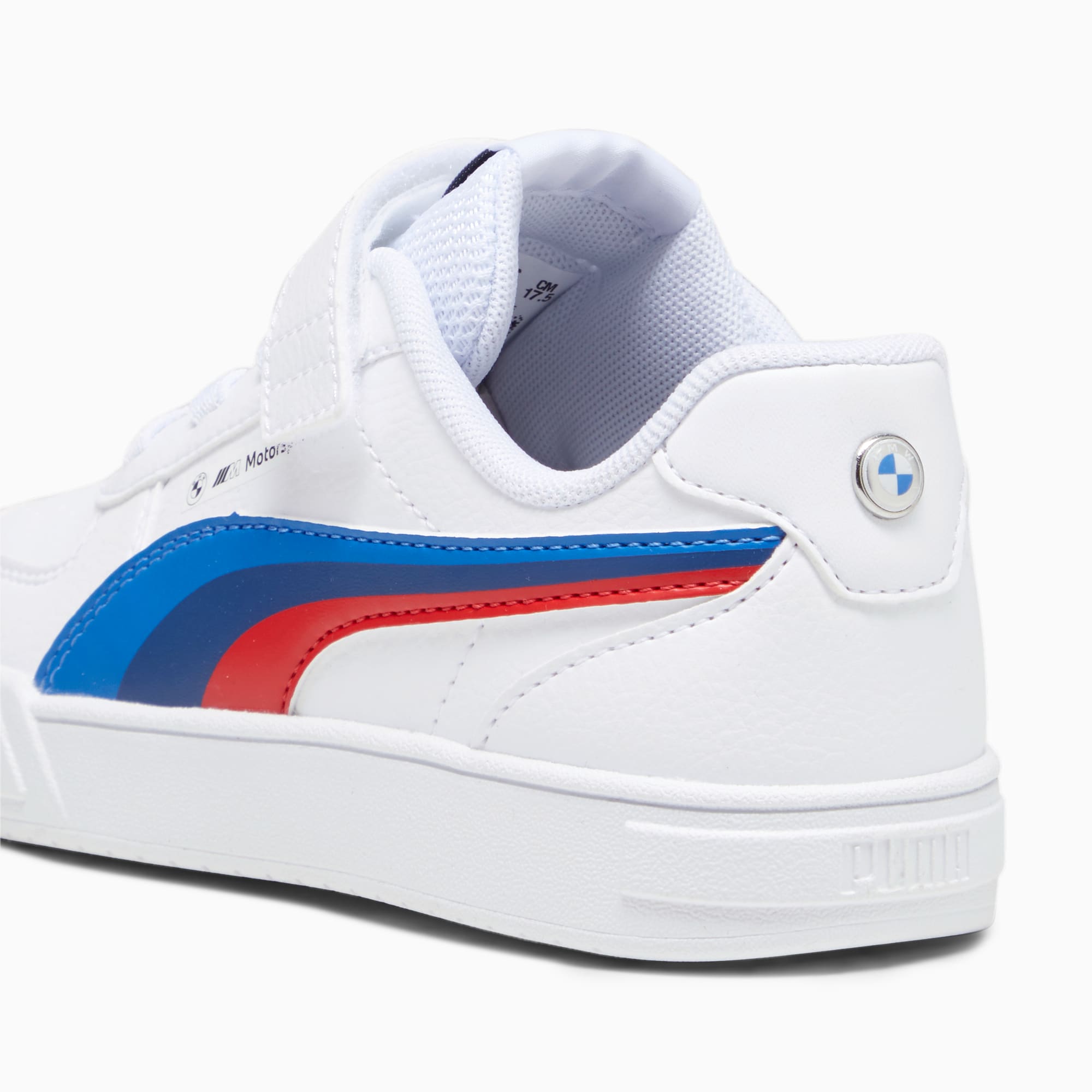 PUMA BMW M Motorsport Caven Kids' Sneakers, White, Size 27,5, Shoes