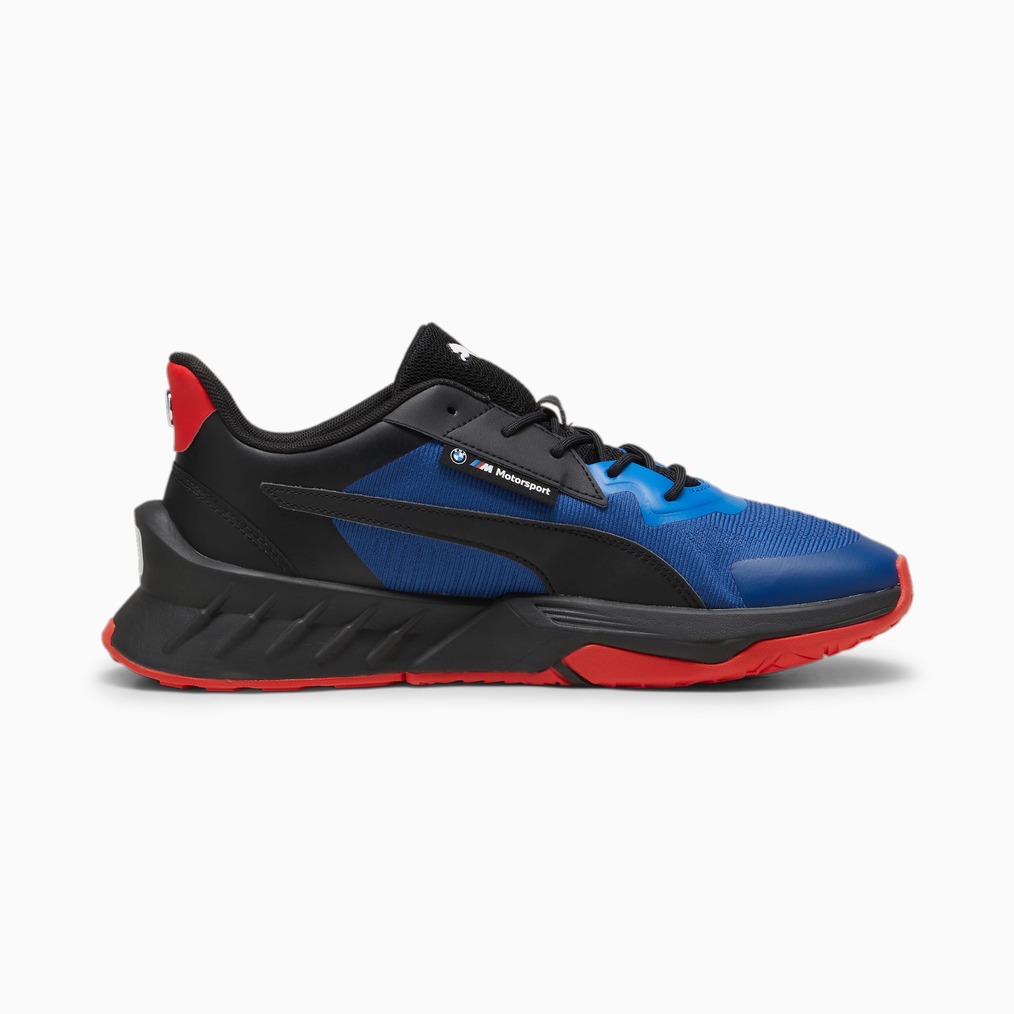 Men's PUMA BMW M Motorsport Maco 2.0 Driving Shoe Sneakers, Black/Pro Blue, Size 35,5, Shoes