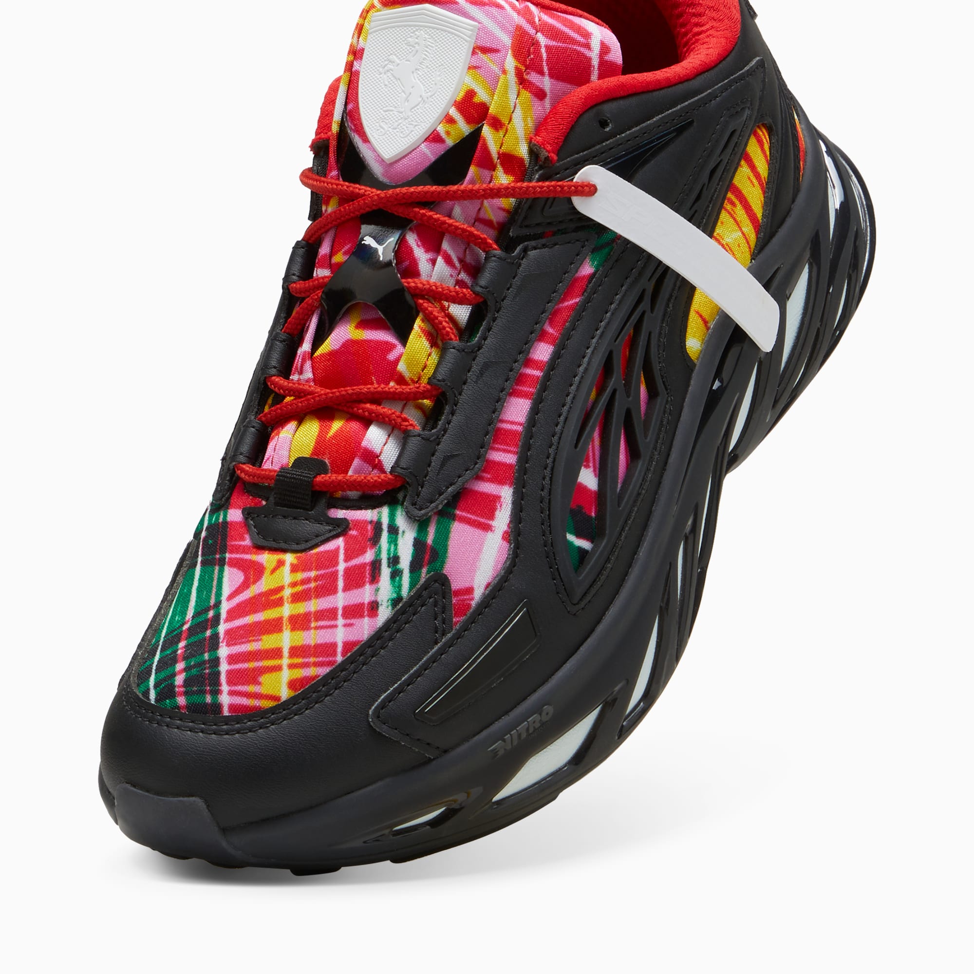 PUMA Scuderia Ferrari Exotek NITROâ¢ sneakers, Zwart