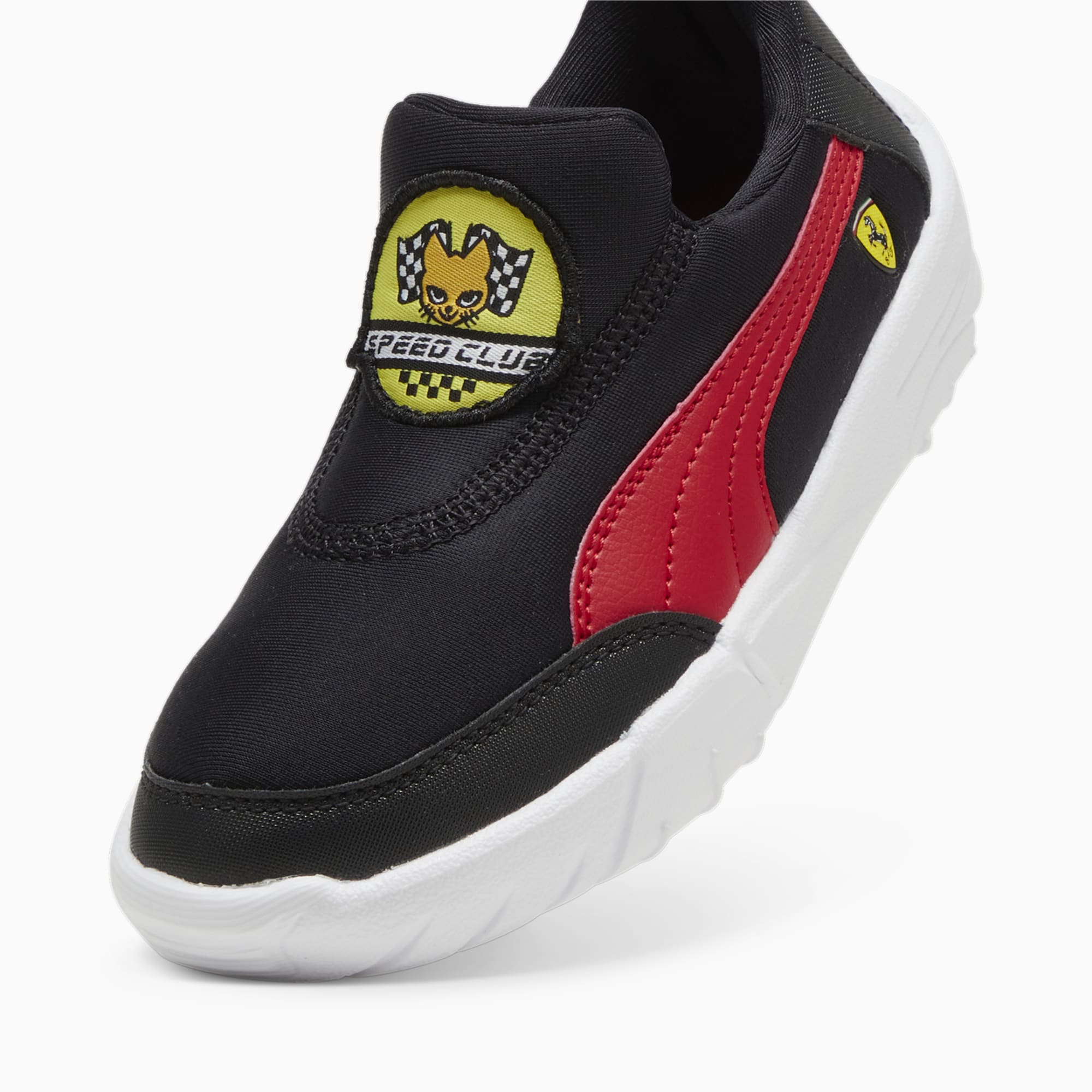 PUMA Scuderia Ferrari Bao Kart Kids' Motorsport Shoes, Black, Size 27,5, Shoes