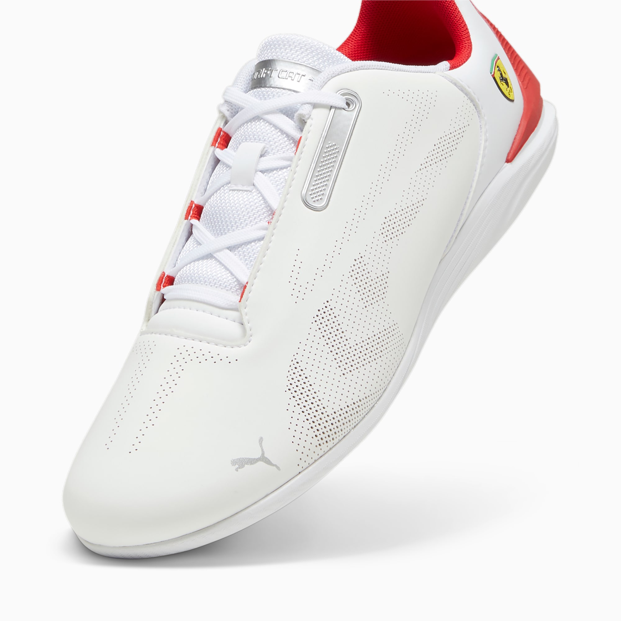 PUMA Scuderia Ferrari Drift Cat Decima 2.0 unisex sneakers, Wit/Rood