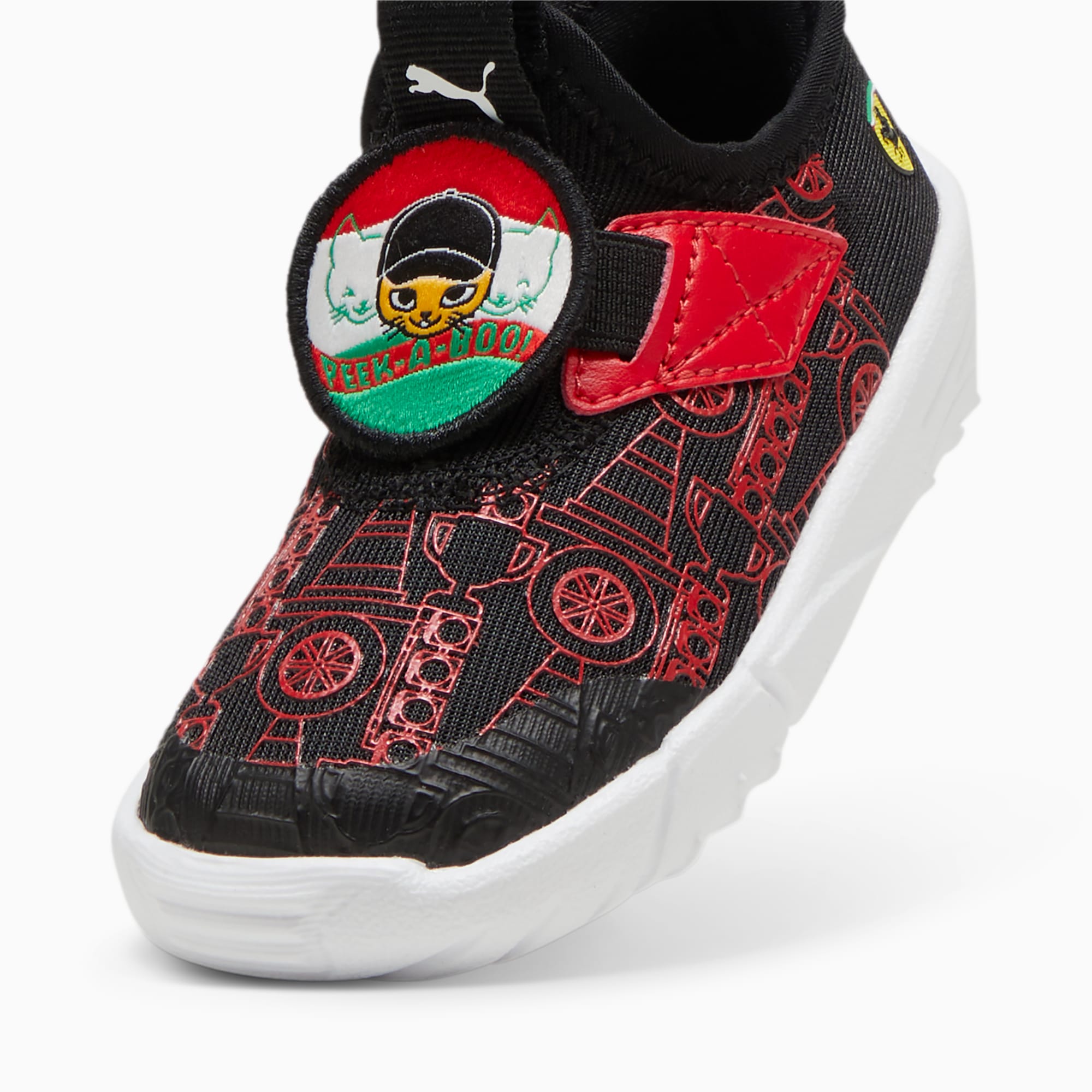 PUMA Scuderia Ferrari Slipkart sneakers, Rood/Zwart