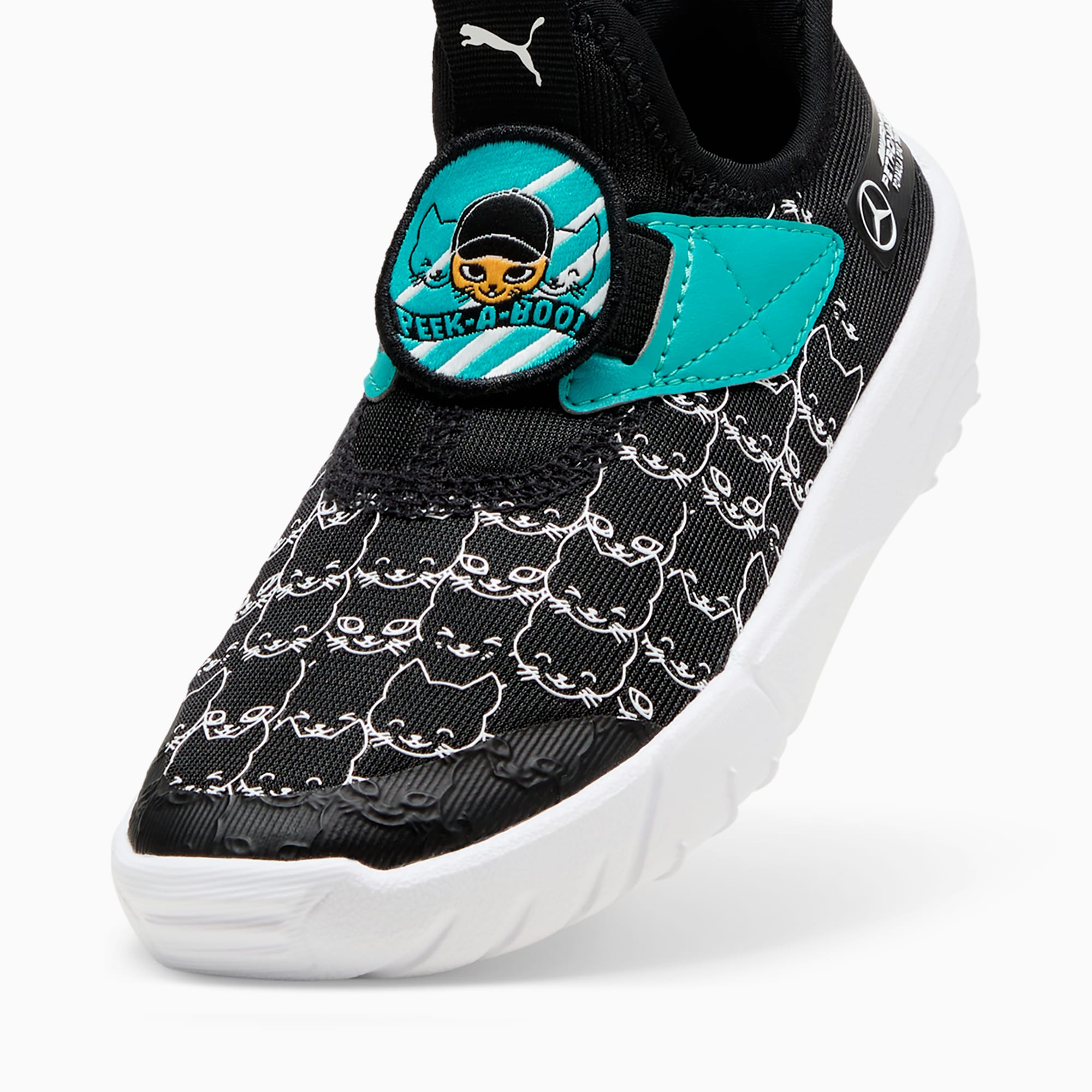 PUMA Mercedes-AMG Petronas F1Â® Slipkart sneakers, Wit/Zwart