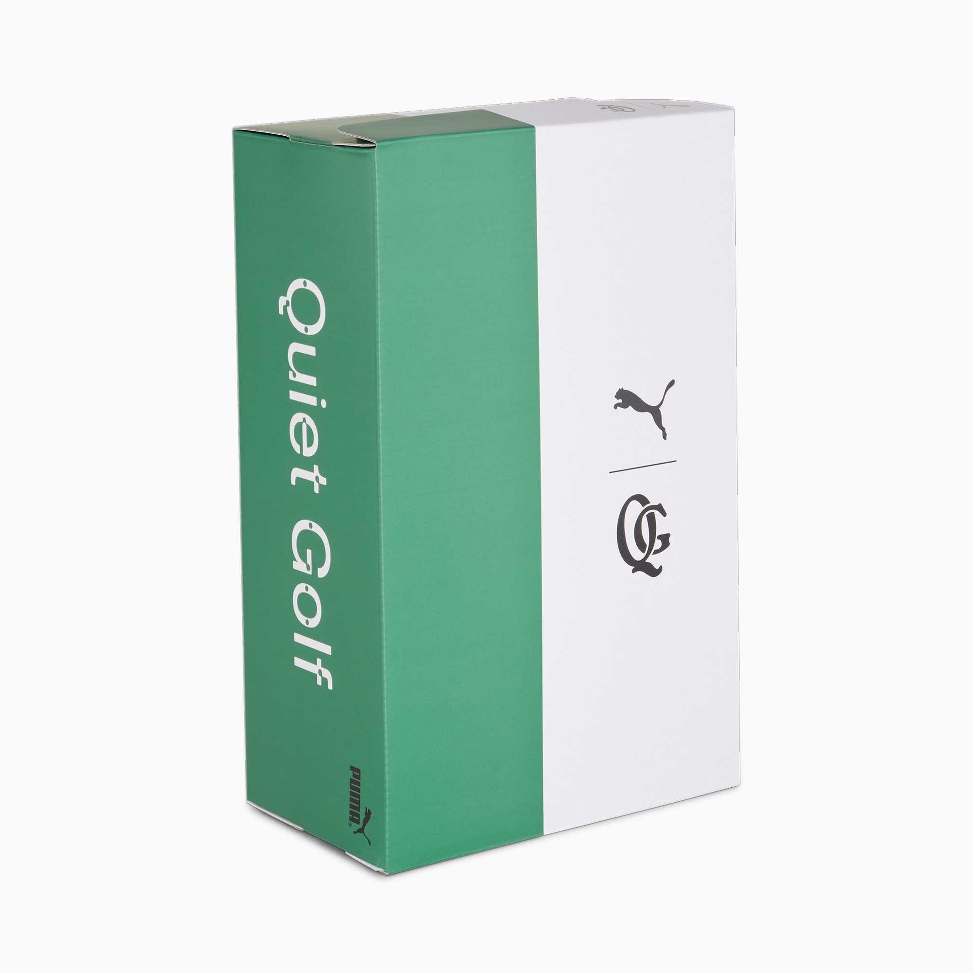 PUMA x QUIET GOLF CLUB Avant golfschoenen, Wit/Groen