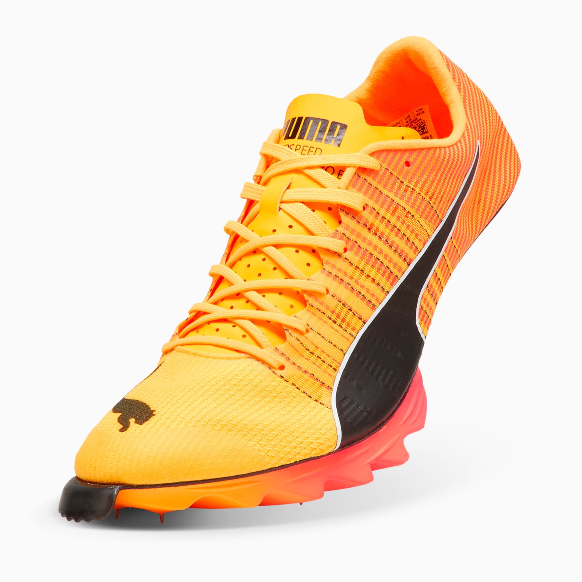 PUMA evoSPEED Berserker NITROâ¢ Elite spikes, Zwart/Wit