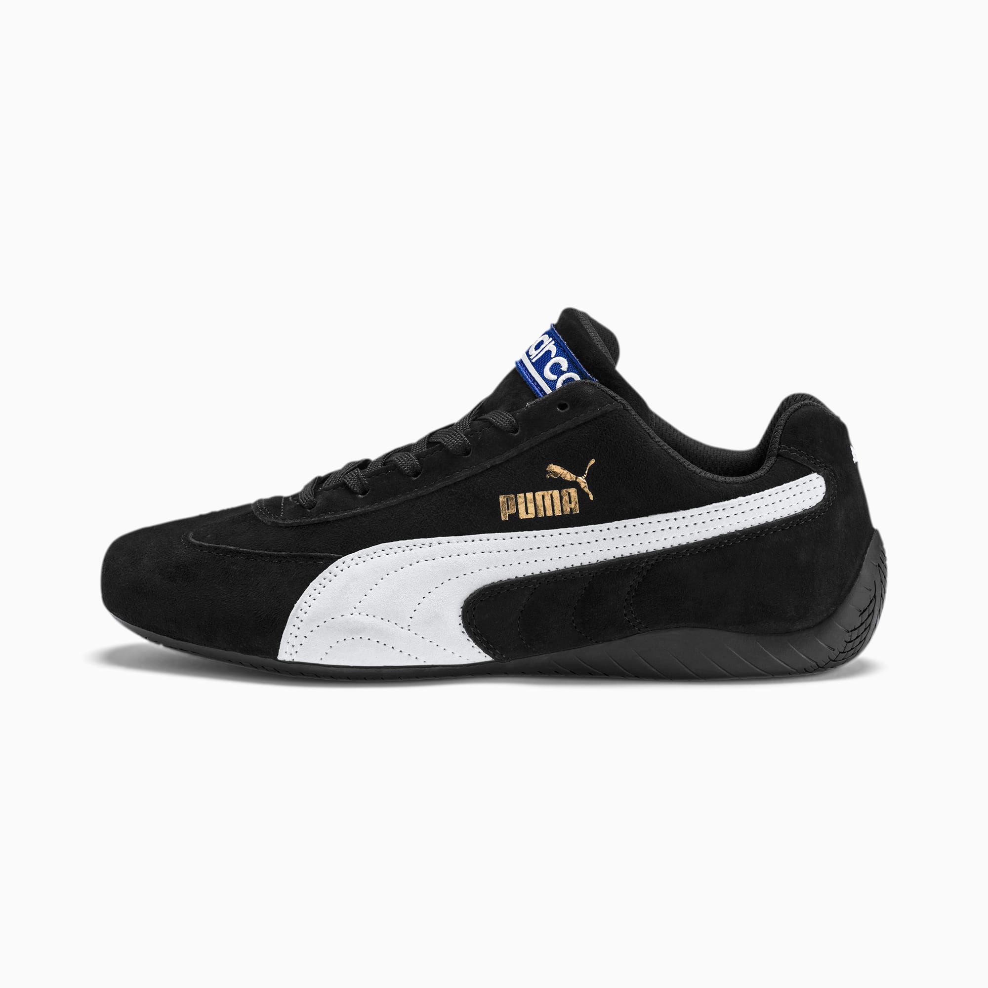 PUMA Chaussure Basket SpeedCat Sparco, Noir/Blanc, Taille 39, Chaussures