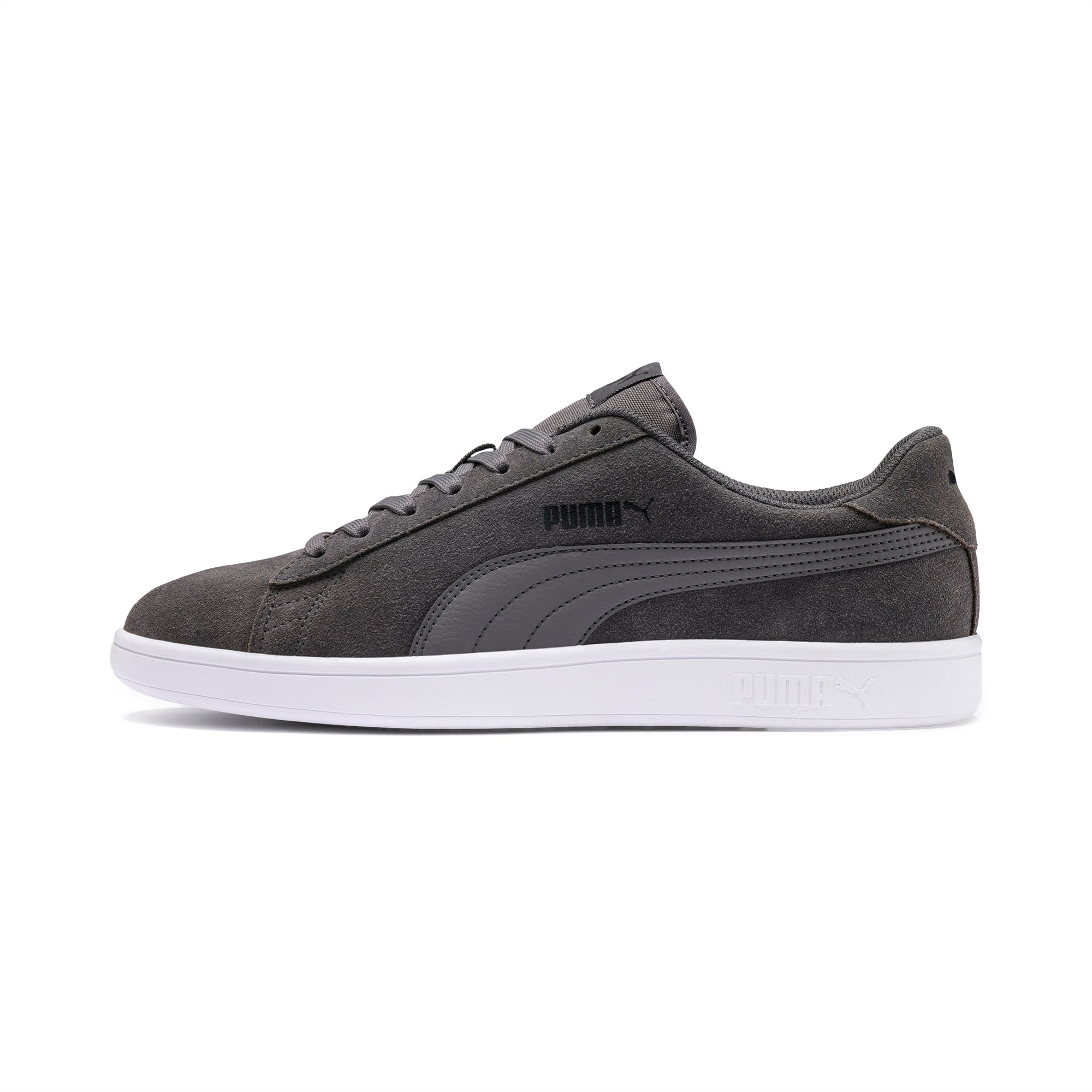 Smash v2 sportschoenen, Zwart/Grijs/Wit, Maat 36 | PUMA