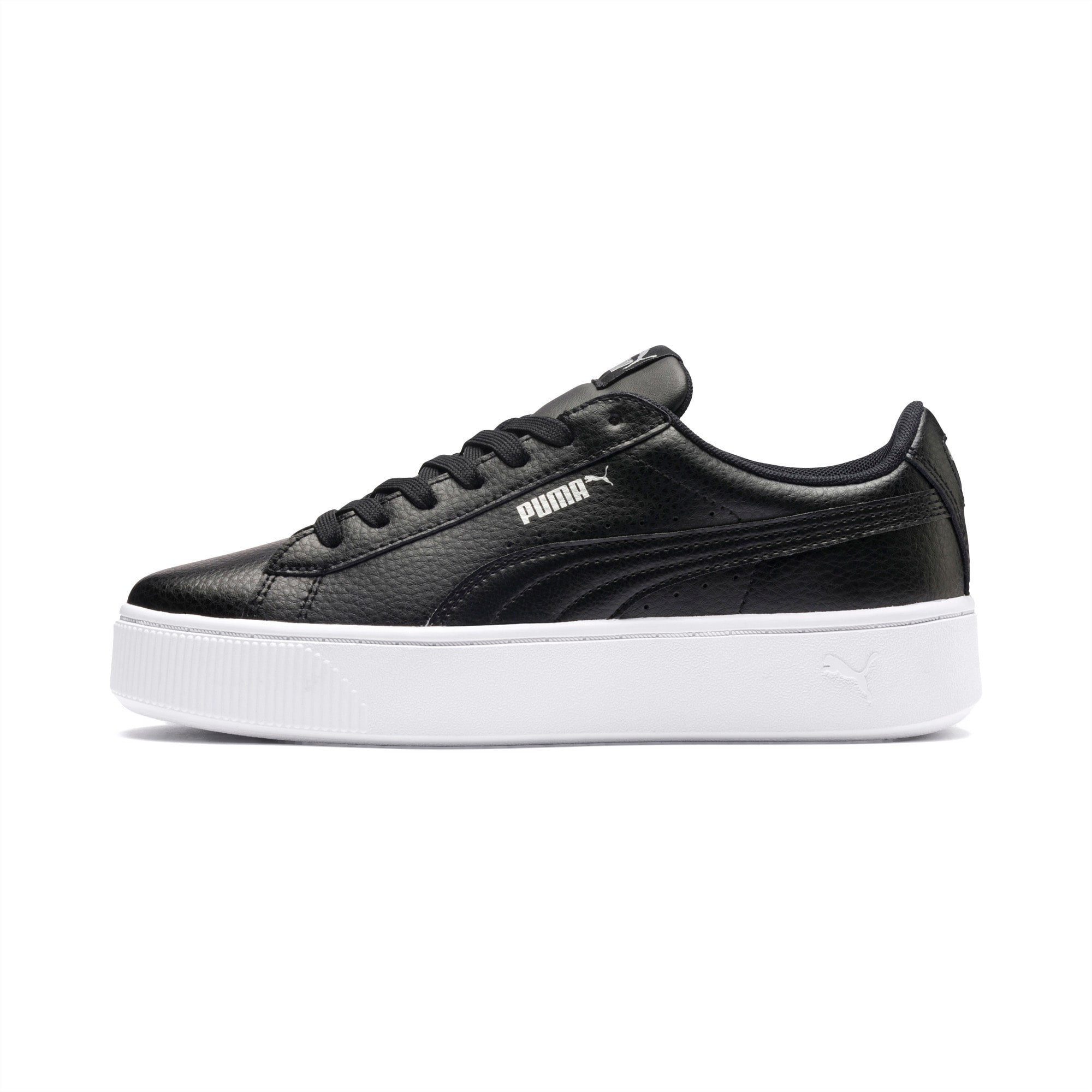 PUMA Vikky Stacked Women's Trainers, Black, Size 35,5, Shoes