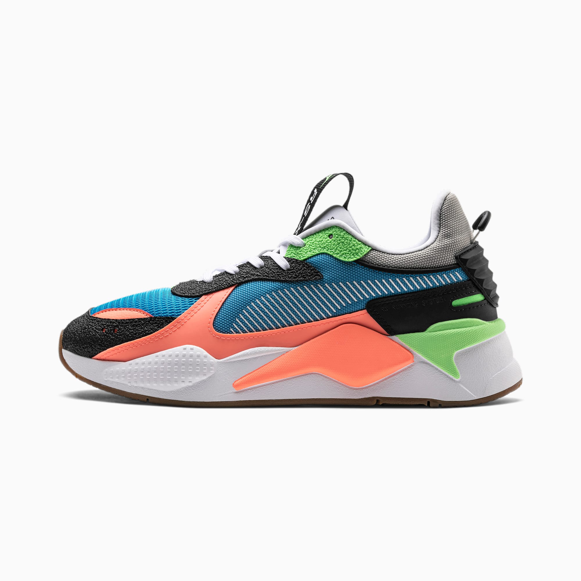 Image of PUMA RS-X Hard Drive Sneaker Schuhe | Mit Aucun | Blau/Schwarz/Weiß | Größe: 44